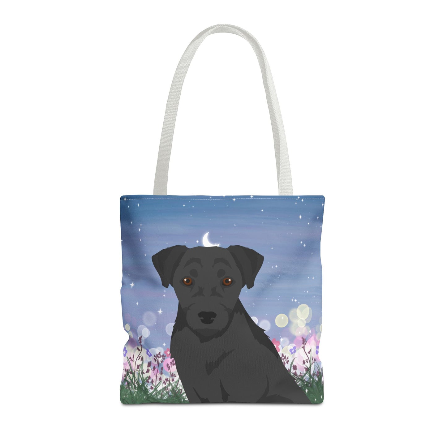 Patterdale Terrier Dog Tote Bag 16x16