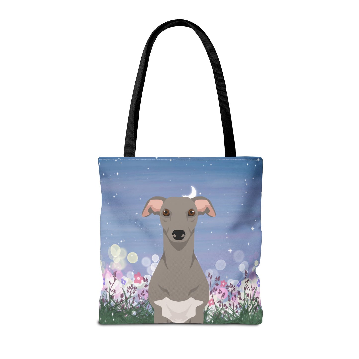 Whippet Dog Tote Bag 16x16