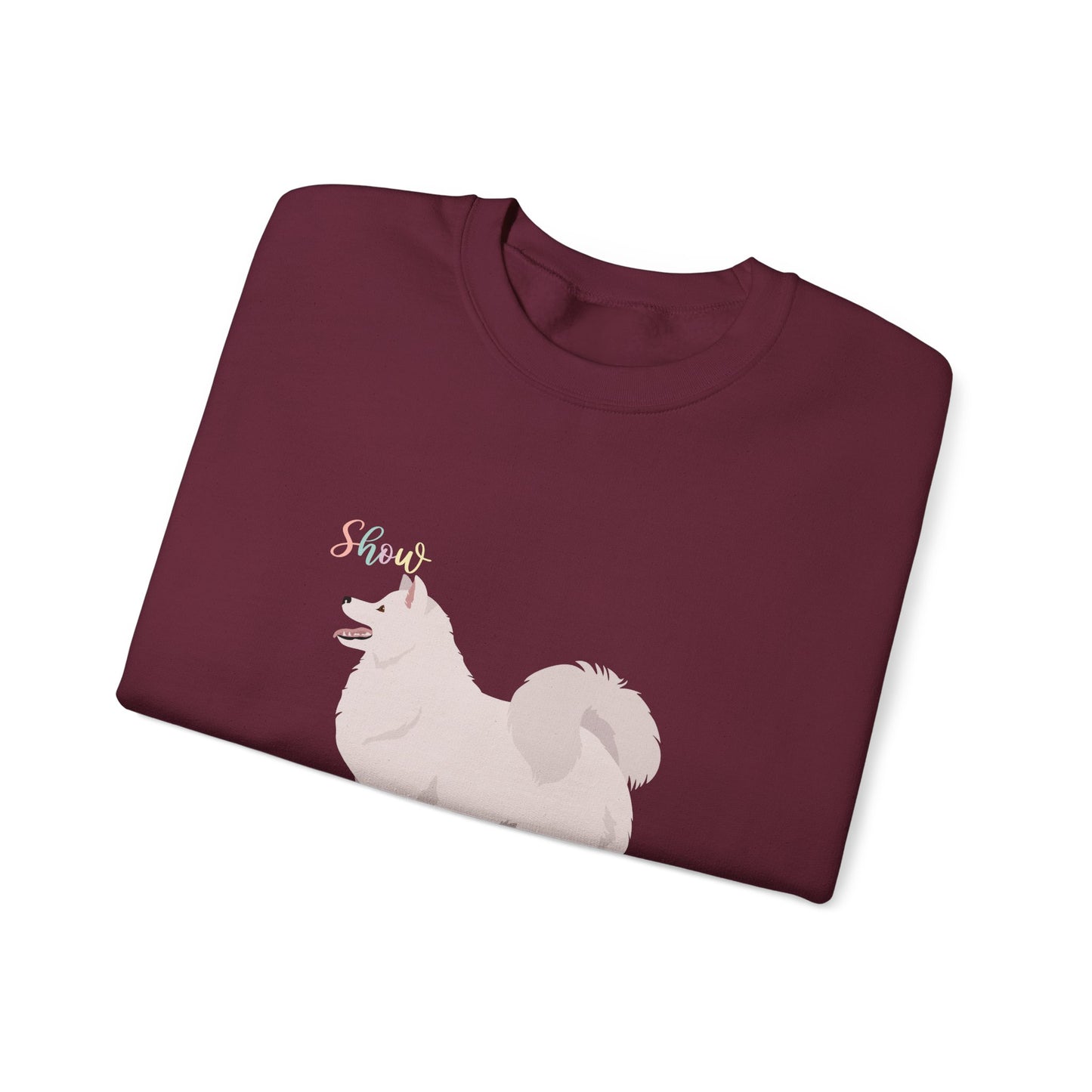 Samoyed Dog Unisex Heavy Blend Crewneck Sweatshirt
