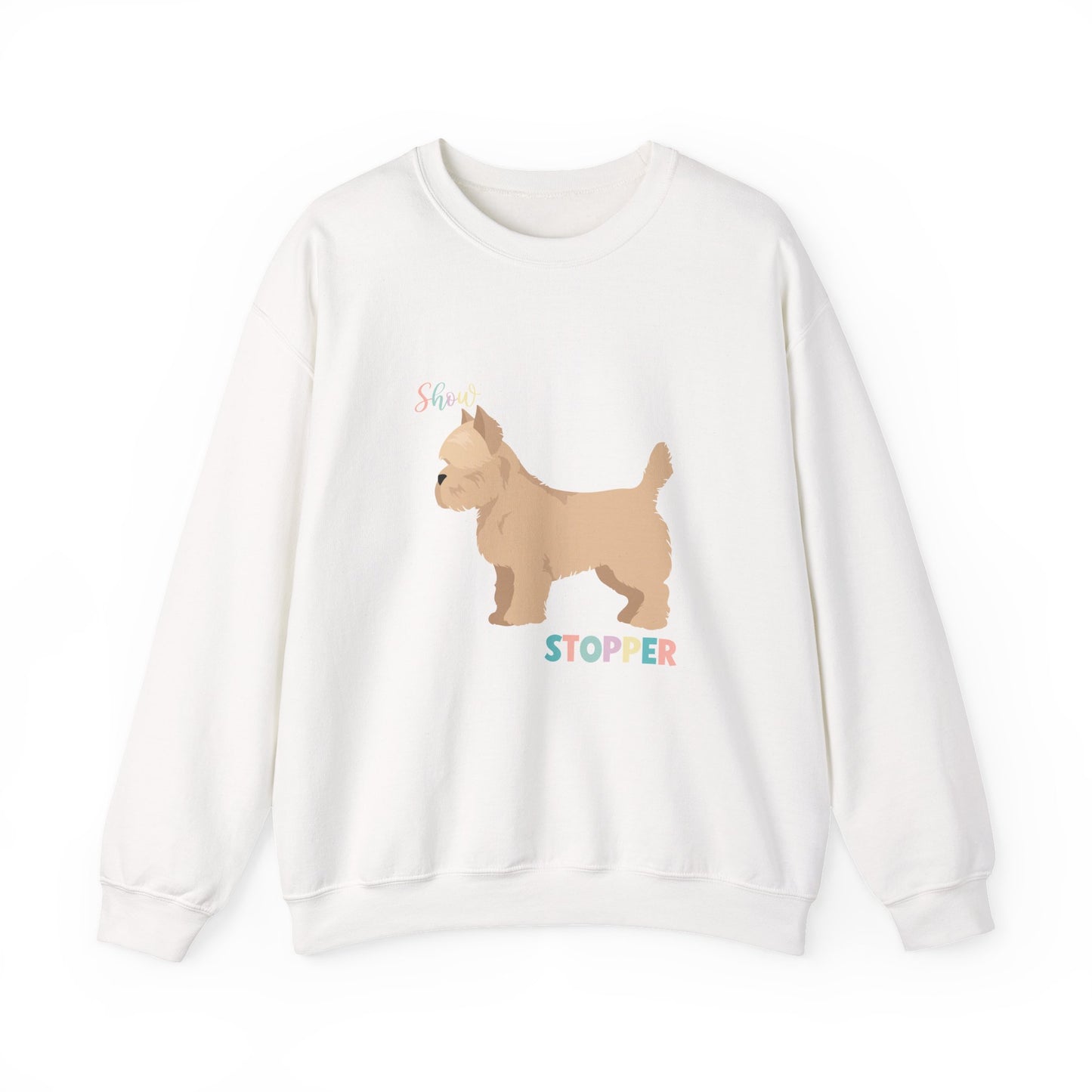 Cairn Terrier Dog Unisex Heavy Blend Crewneck Sweatshirt