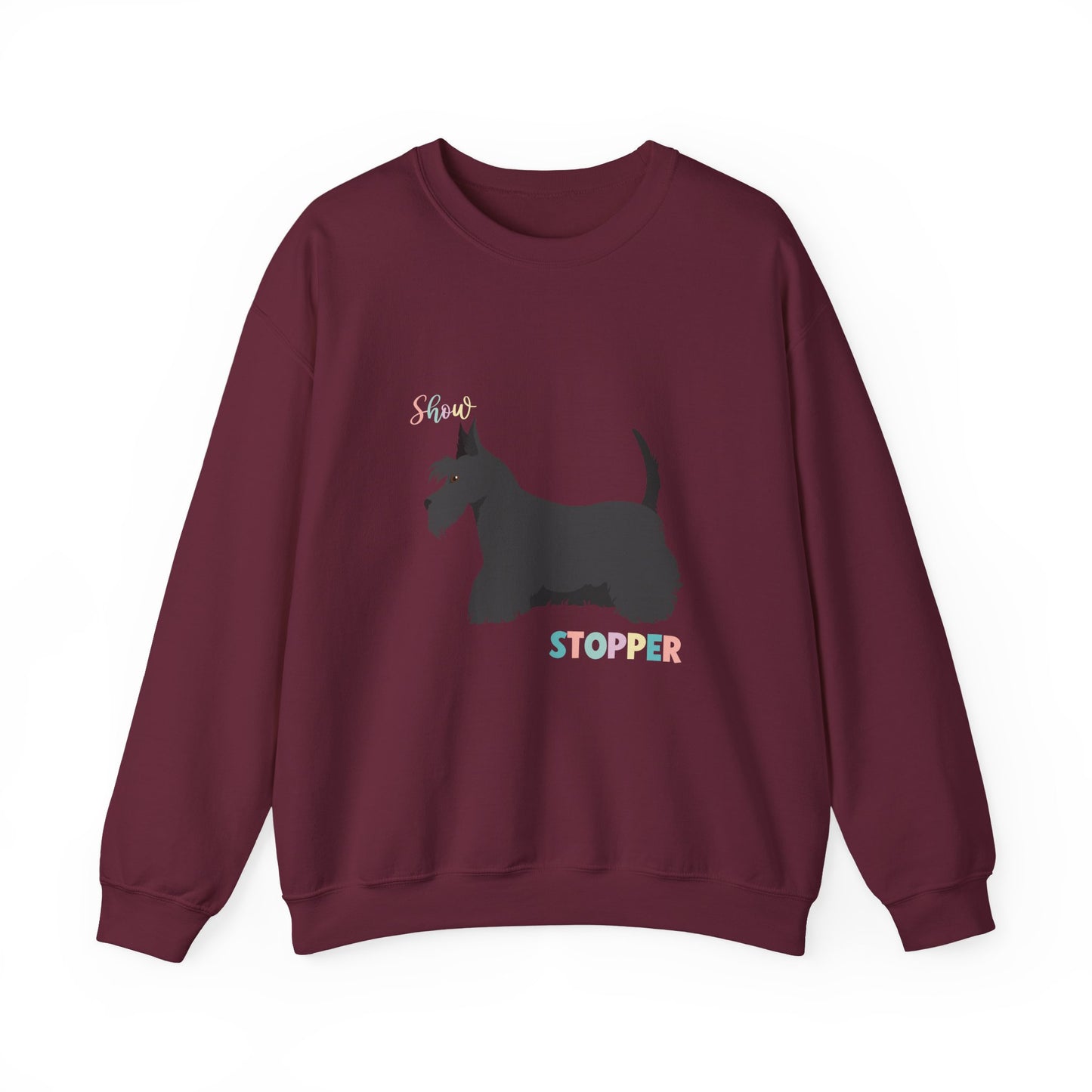 Scottish Terrier Dog Unisex Heavy Blend Crewneck Sweatshirt