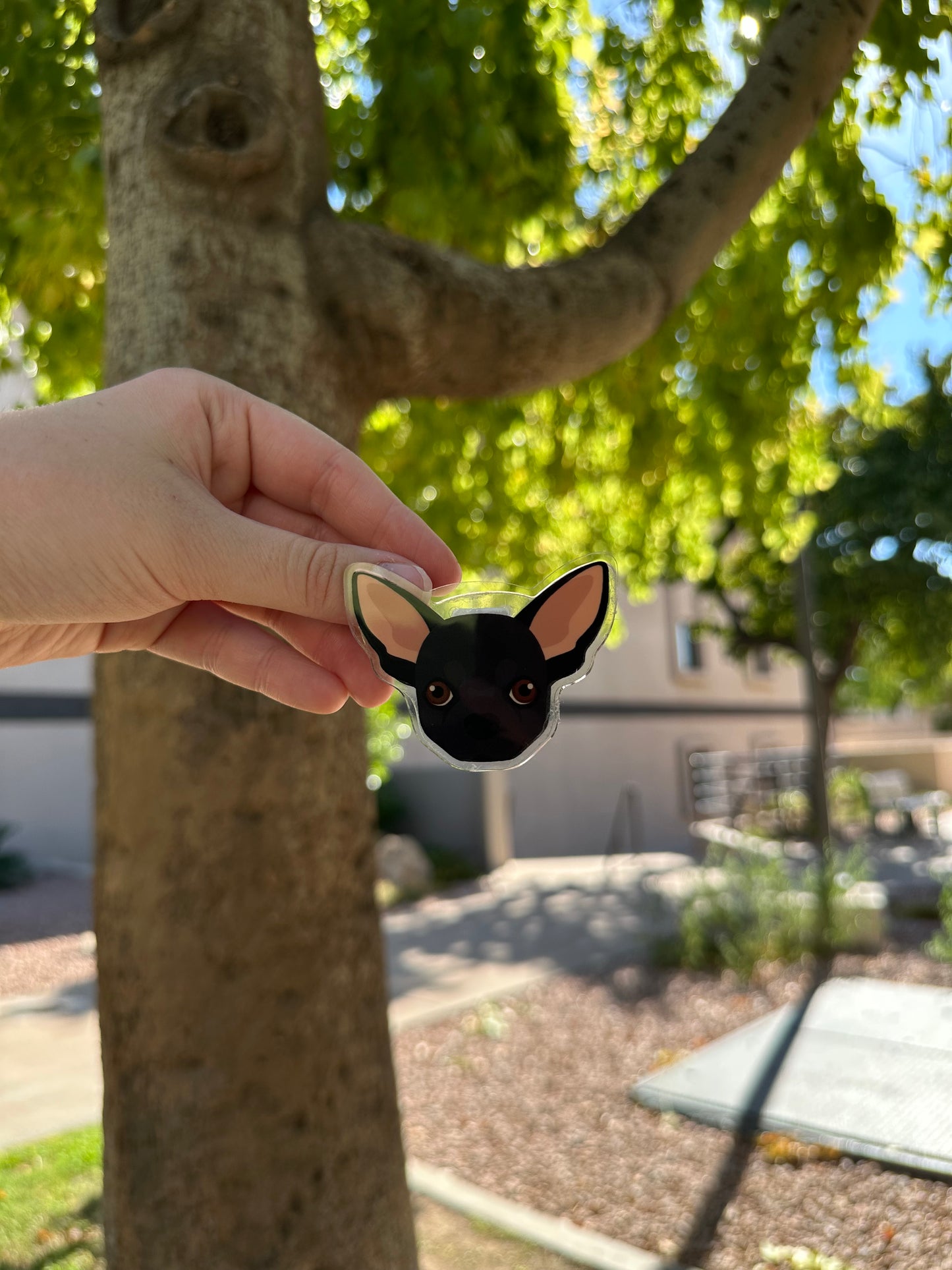 Chihuahua Dog Clip 2.5in