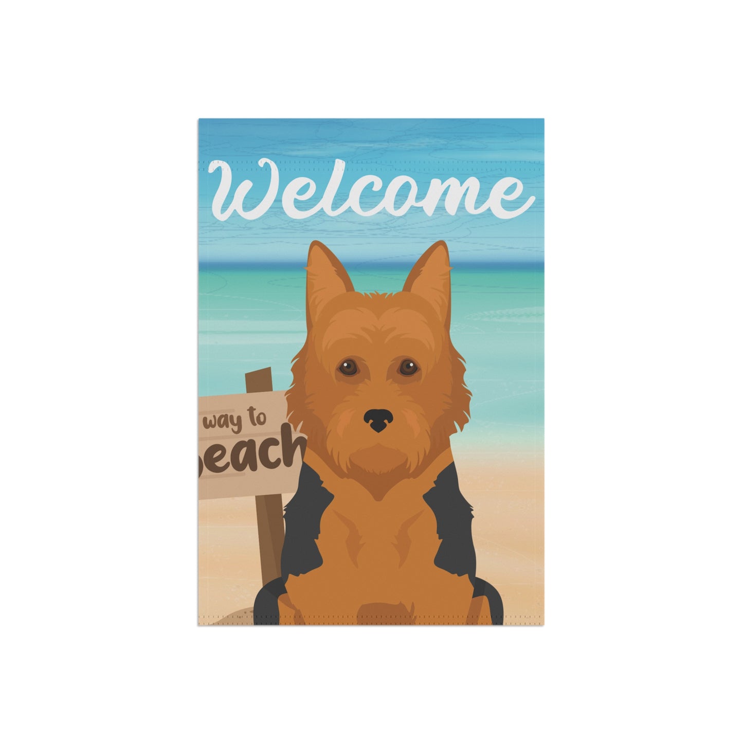 Australian Terrier Dog Garden Flag