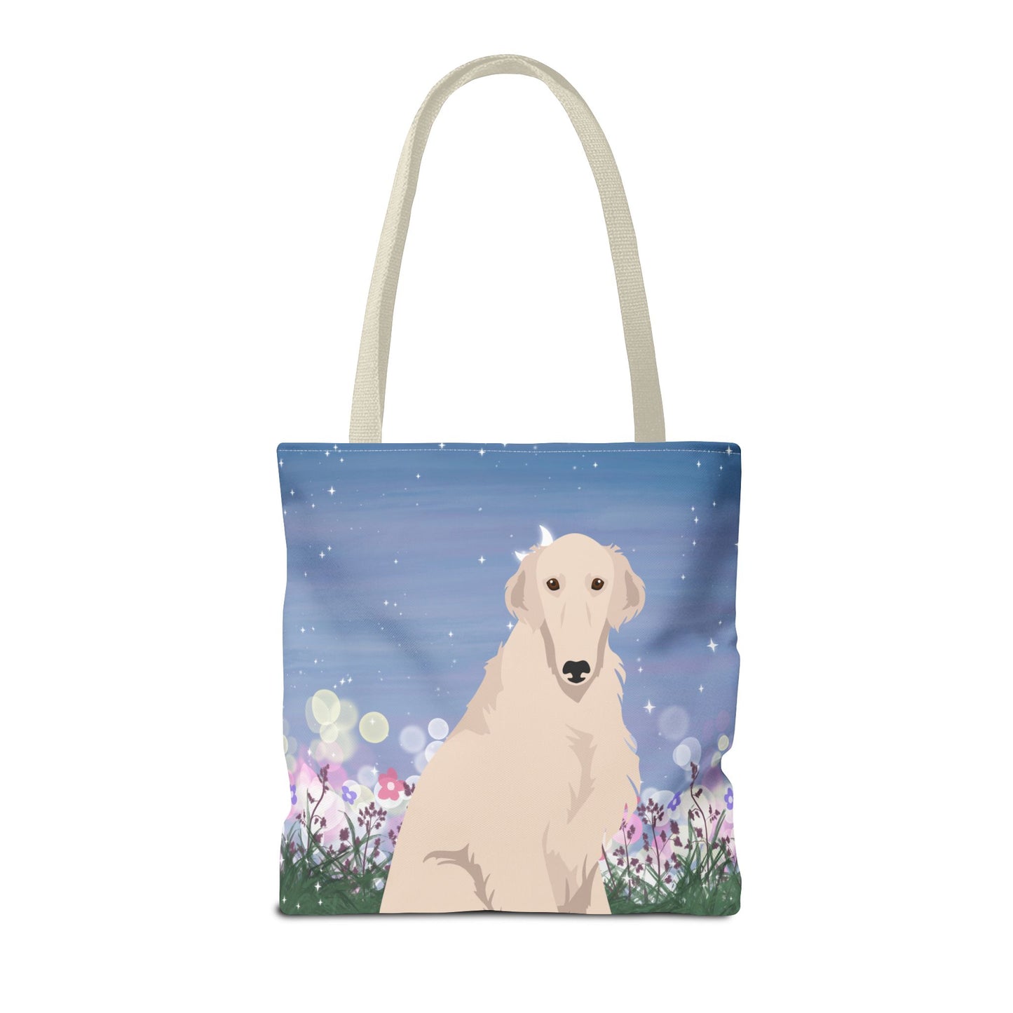 Borzoi Dog Tote Bag 16x16