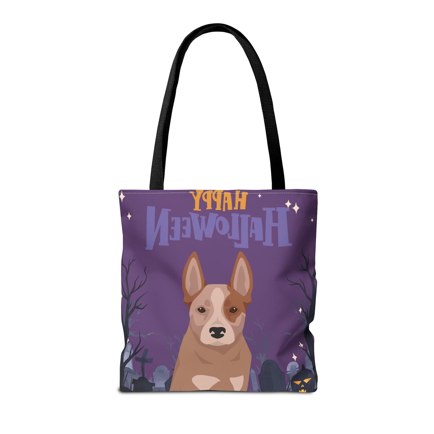 Australian Cattle Dog Dog Happy Halloween Tote Bag 16x16