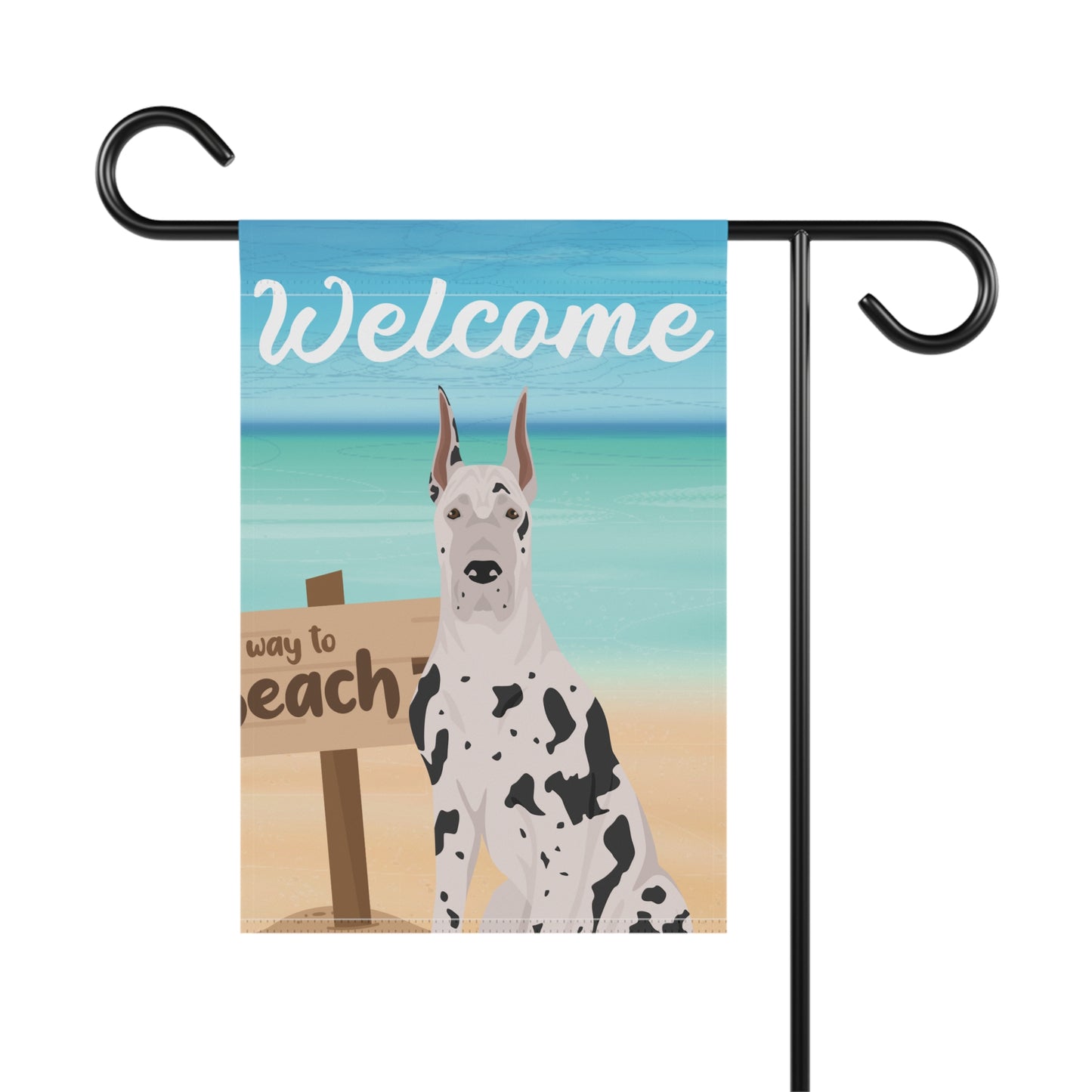 Great Dane Dog Garden Flag