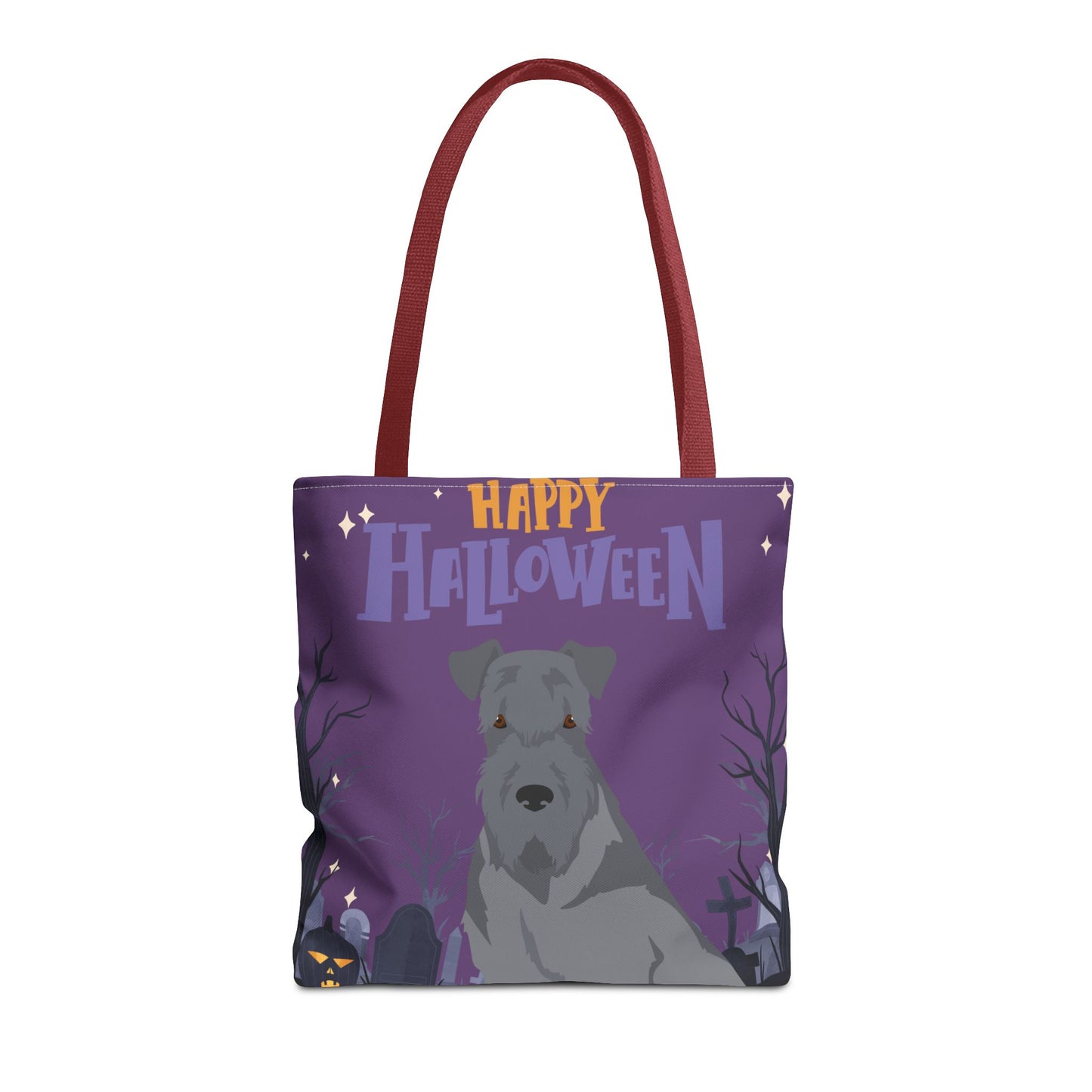 Kerry Blue Terrier Dog Happy Halloween Tote Bag 16x16