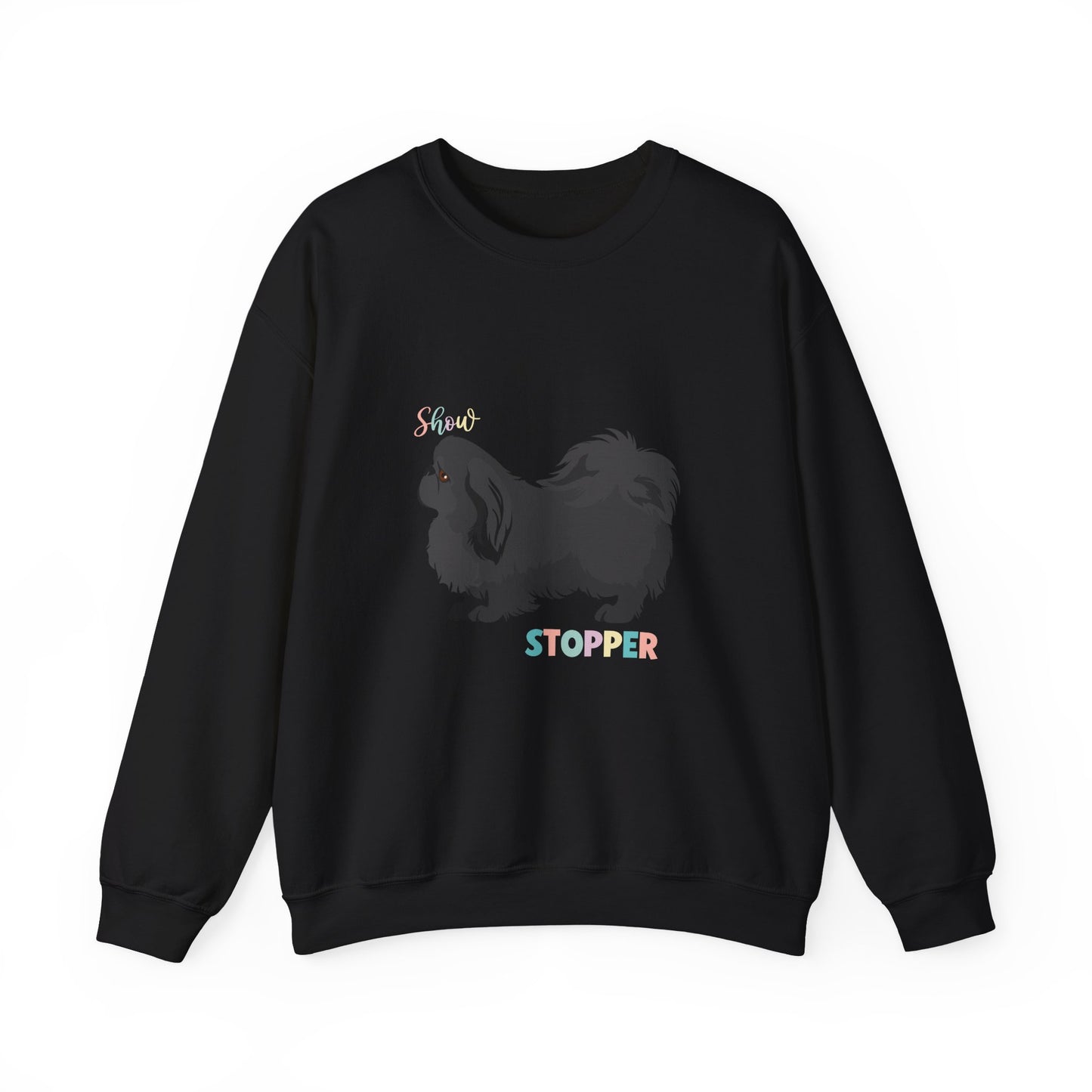 Pekingese Dog Unisex Heavy Blend Crewneck Sweatshirt