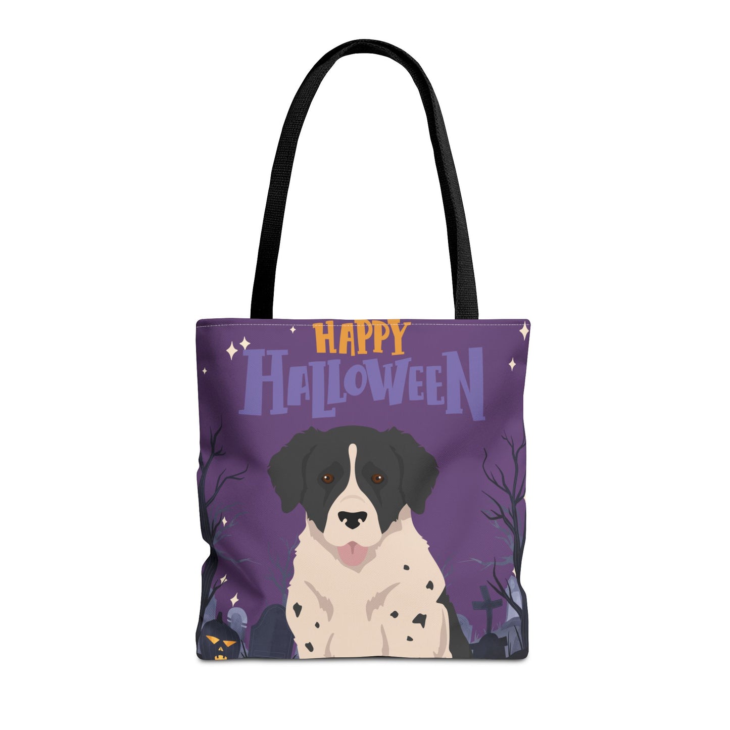 Wetterhoun Dog Happy Halloween Tote Bag 16x16