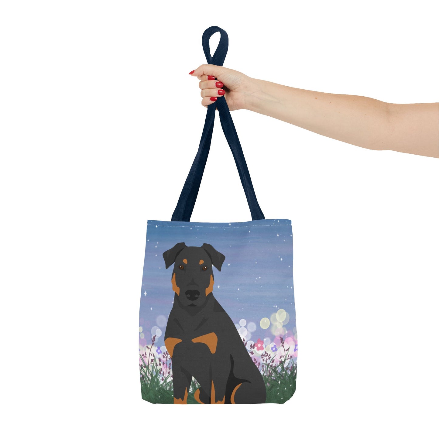 Beauceron Dog Tote Bag 13x13