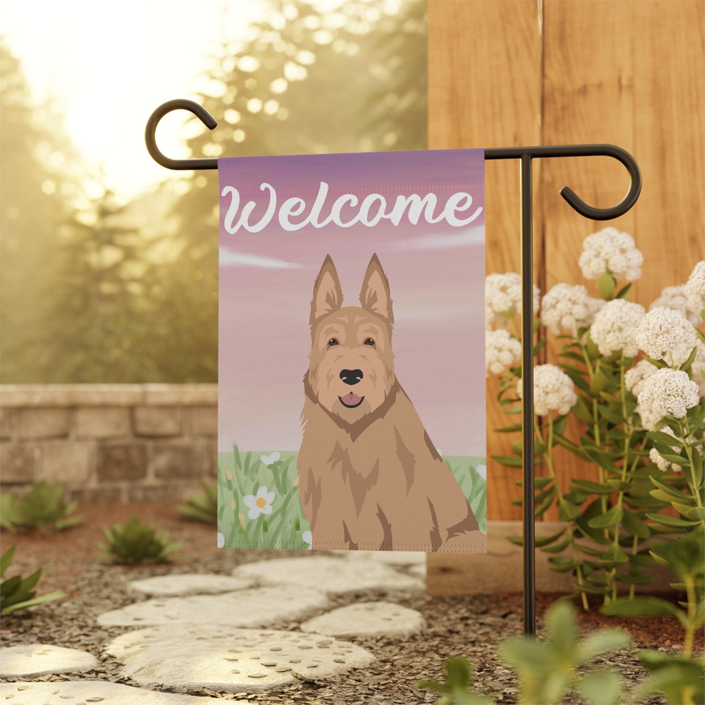 Berger Picard Dog Welcome Garden Flag
