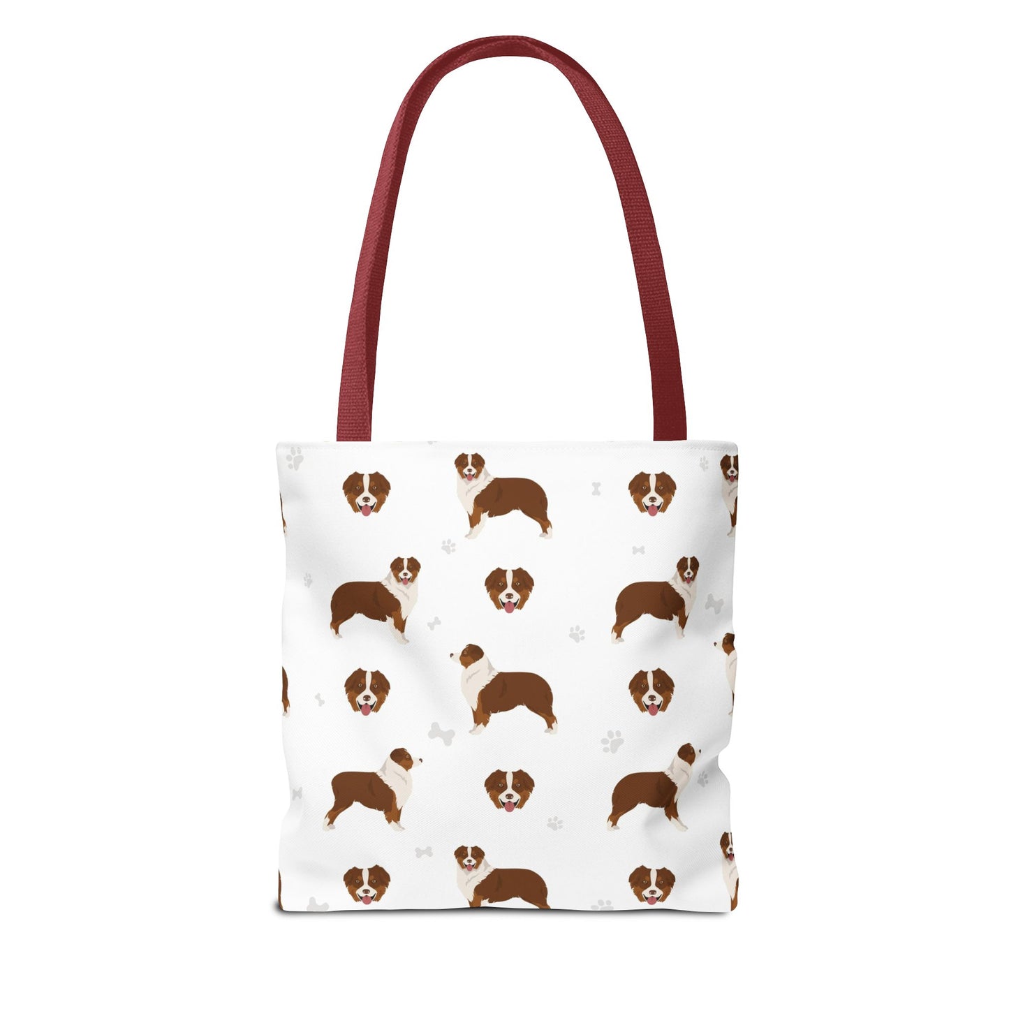 Australian Shepherd Dog Tote Bag, Aussie Dog Mom Gift