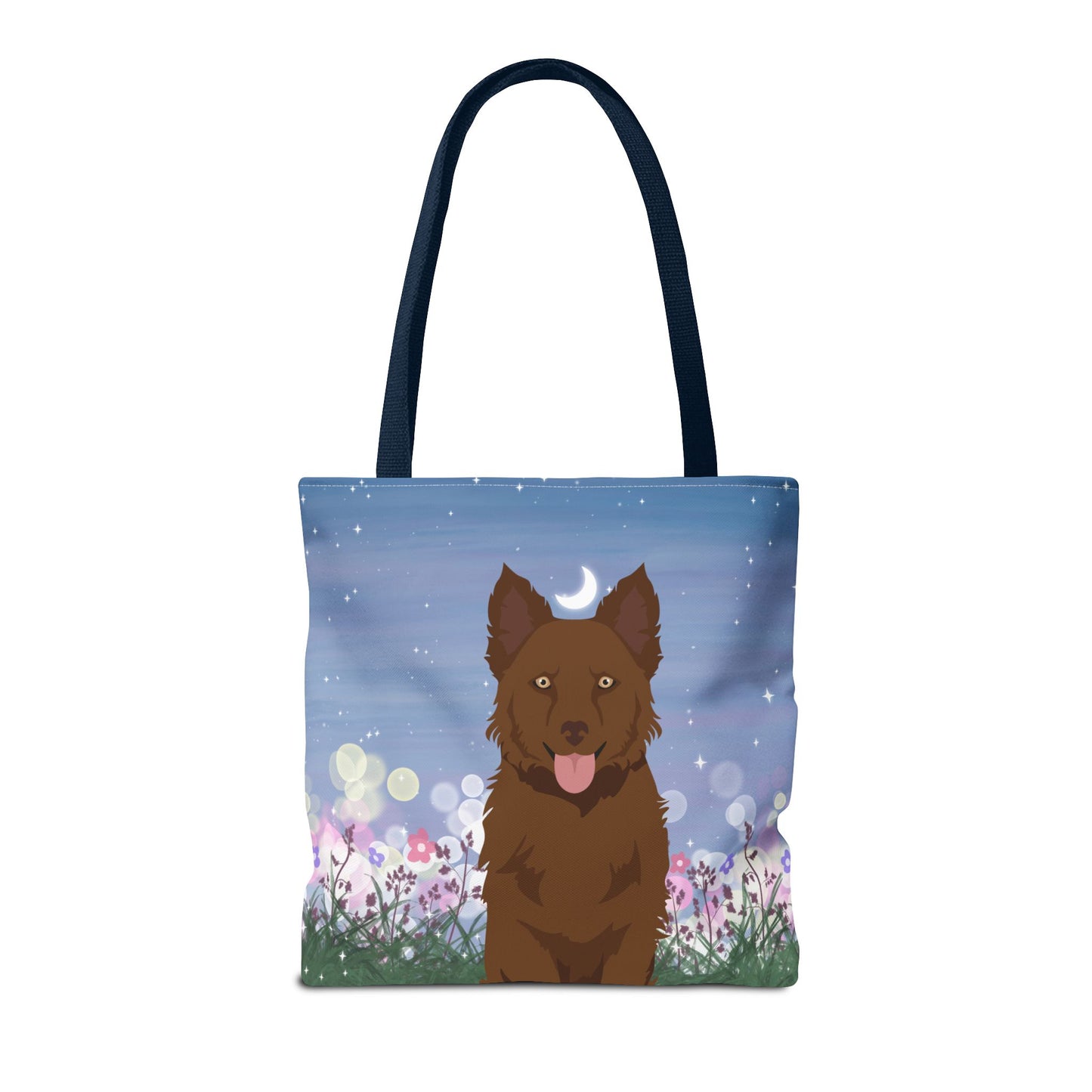 Mudi Dog Tote Bag 16x16