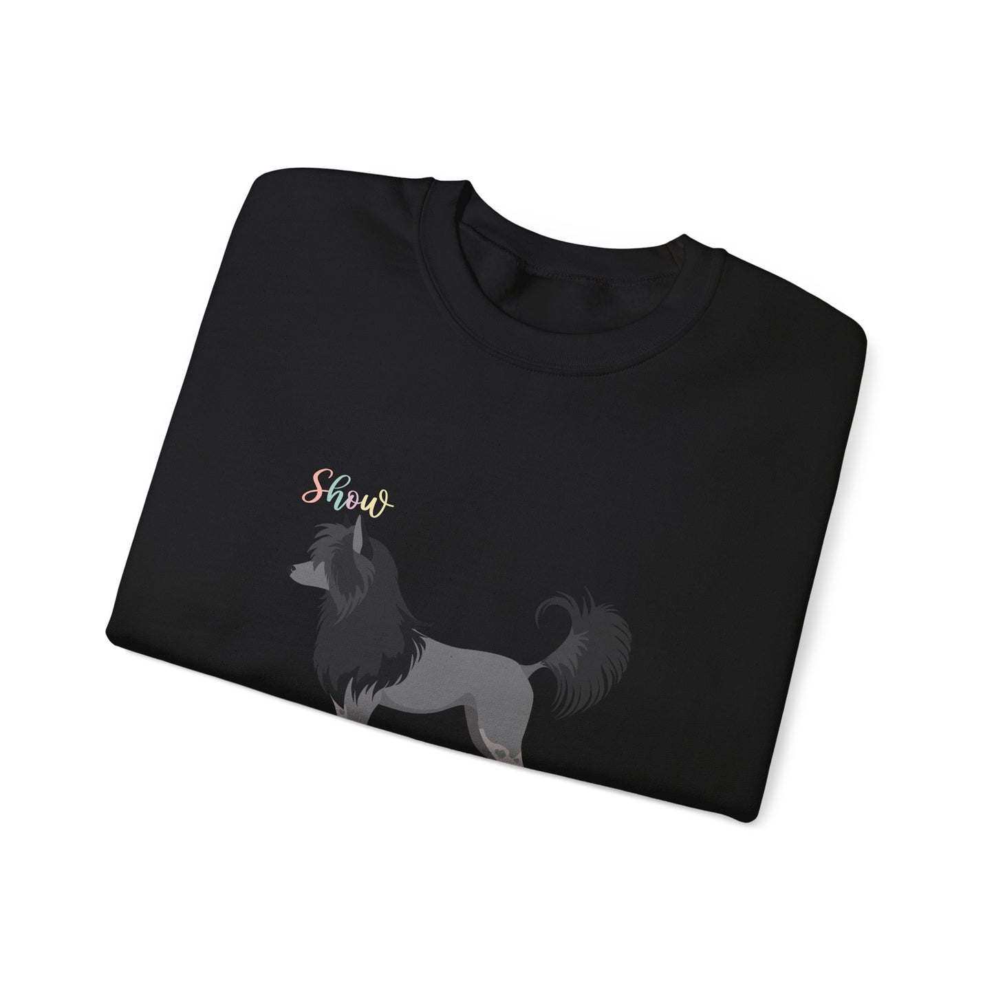Chinese Crested Dog Dog Unisex Heavy Blend Crewneck Sweatshirt