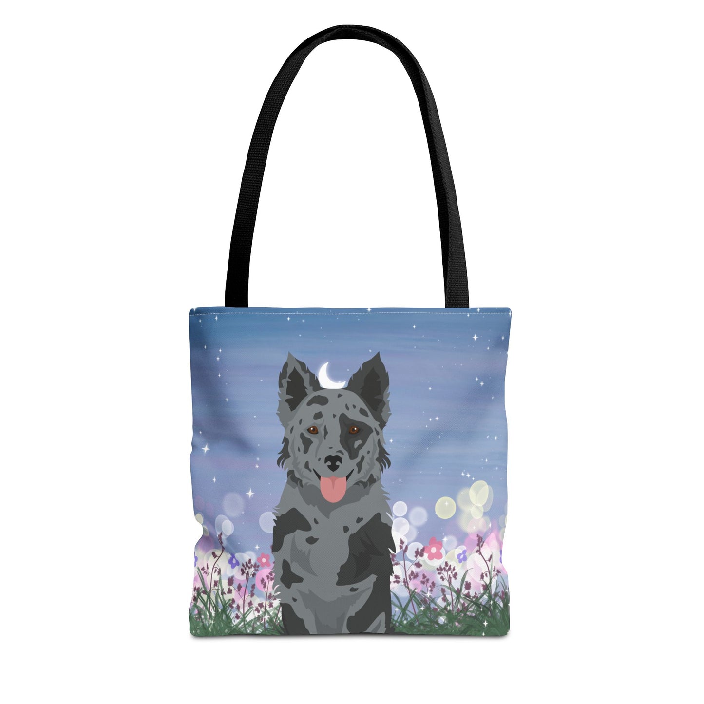 Mudi Dog Tote Bag 13x13
