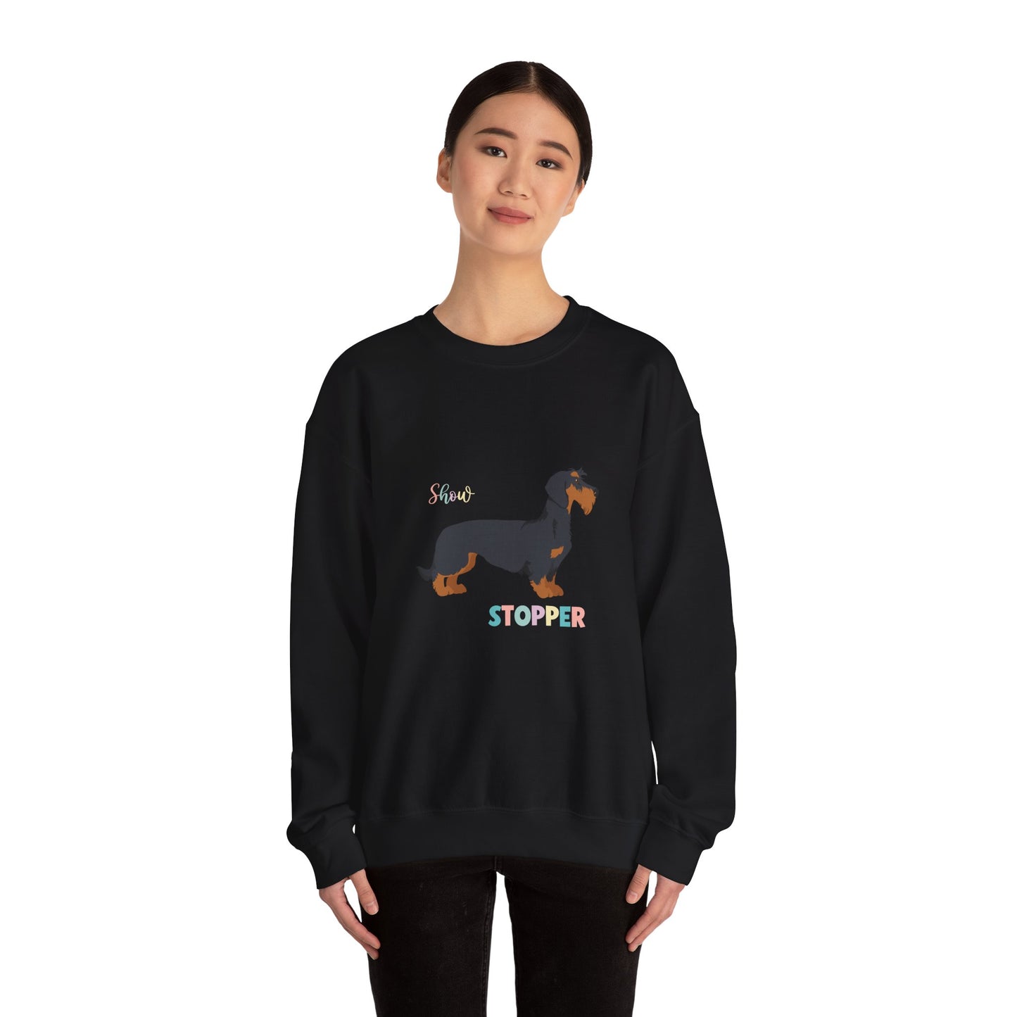 Dachshund Dog Unisex Heavy Blend Crewneck Sweatshirt
