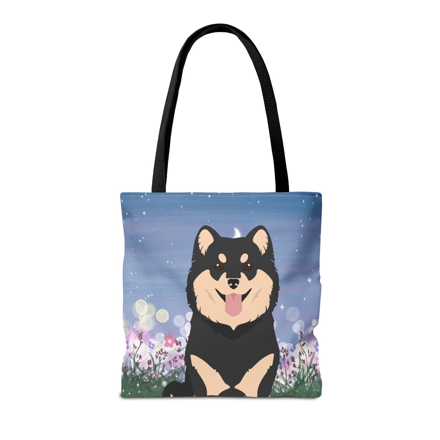 Finnish Lapphund Dog Tote Bag 16x16