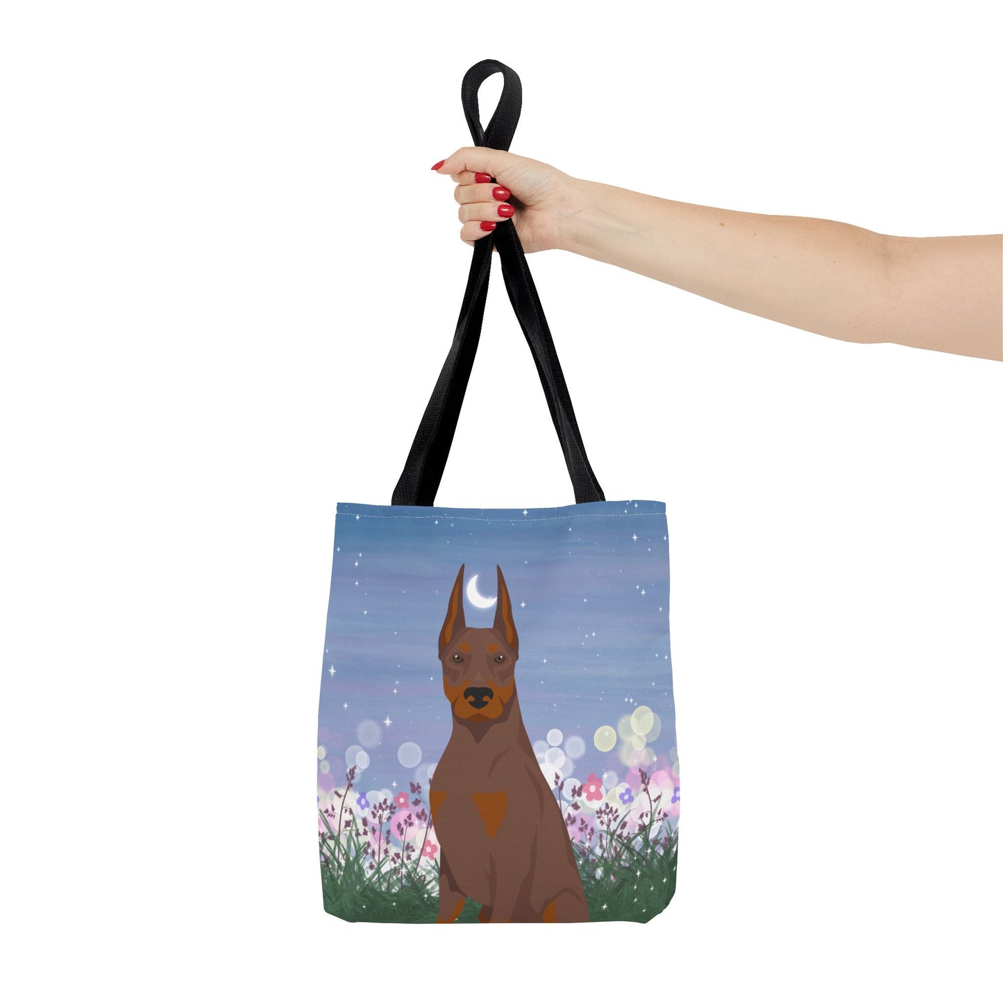 Dobermann Pinscher Dog Tote Bag 13x13