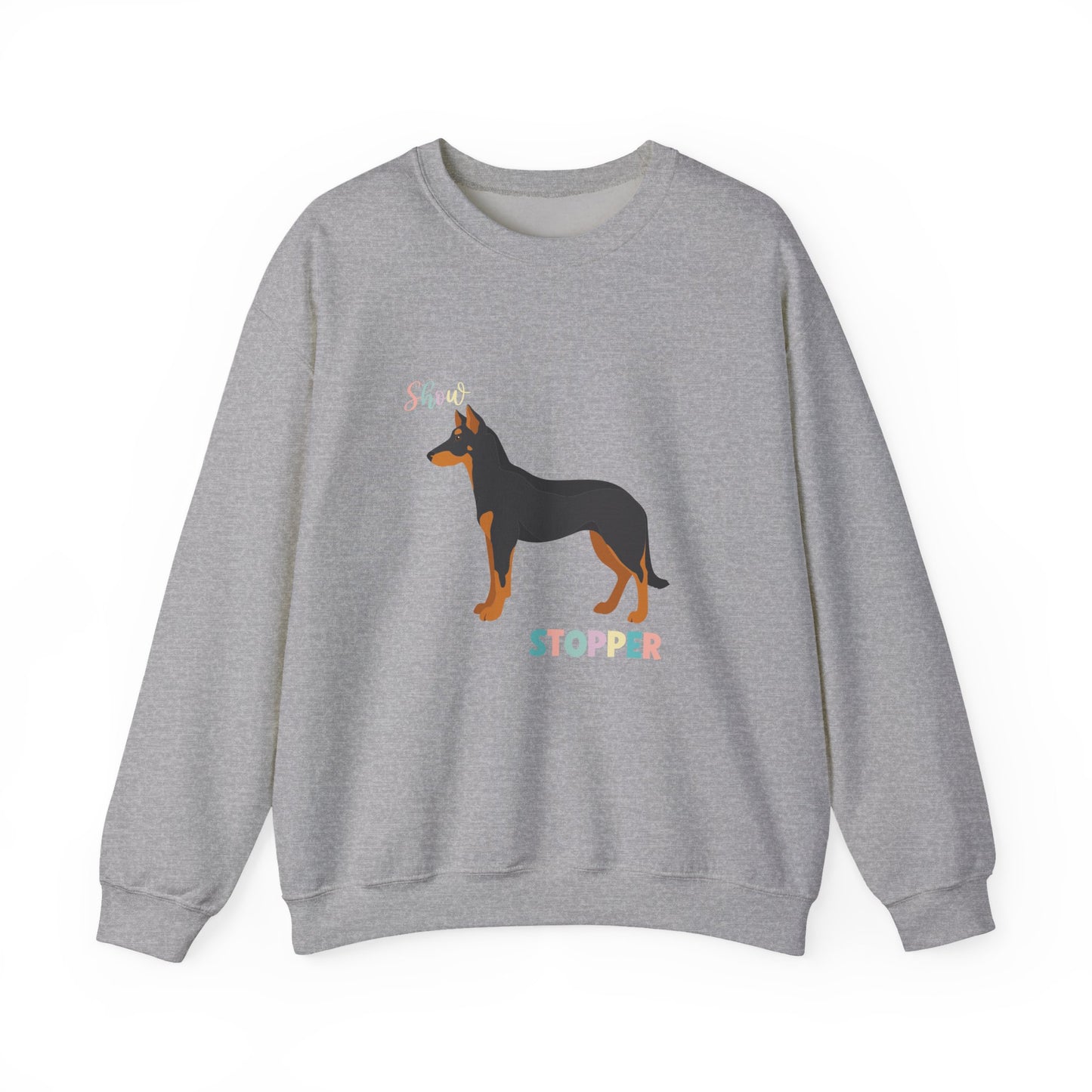 Beauceron Dog Unisex Heavy Blend Crewneck Sweatshirt