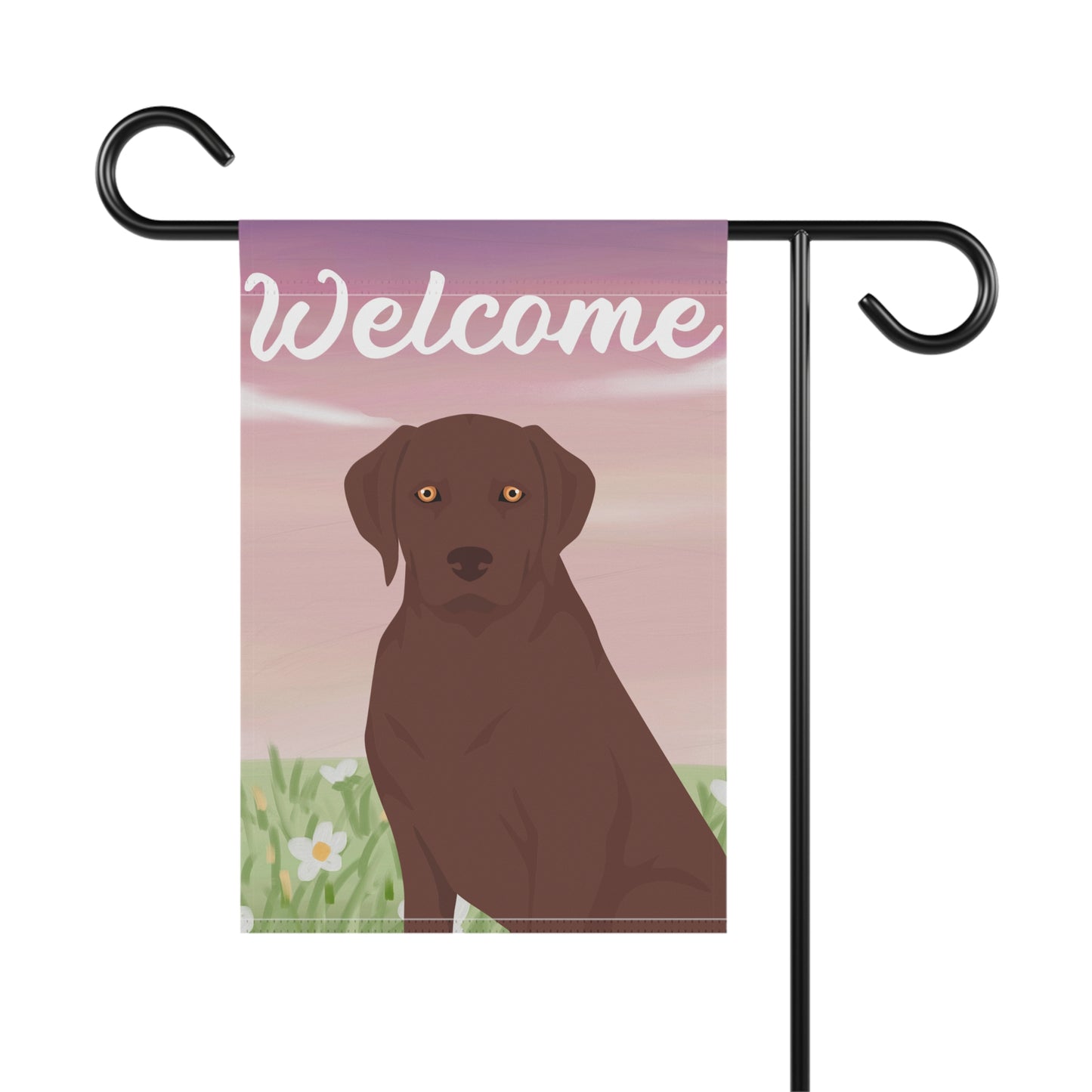 Labrador Retriever Dog Welcome Garden Flag