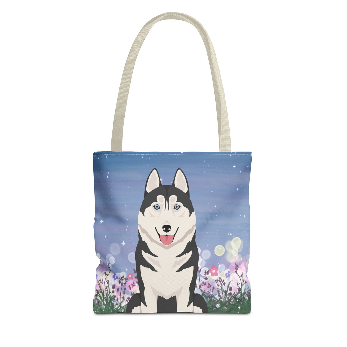 Siberian Husky Dog Tote Bag 13x13