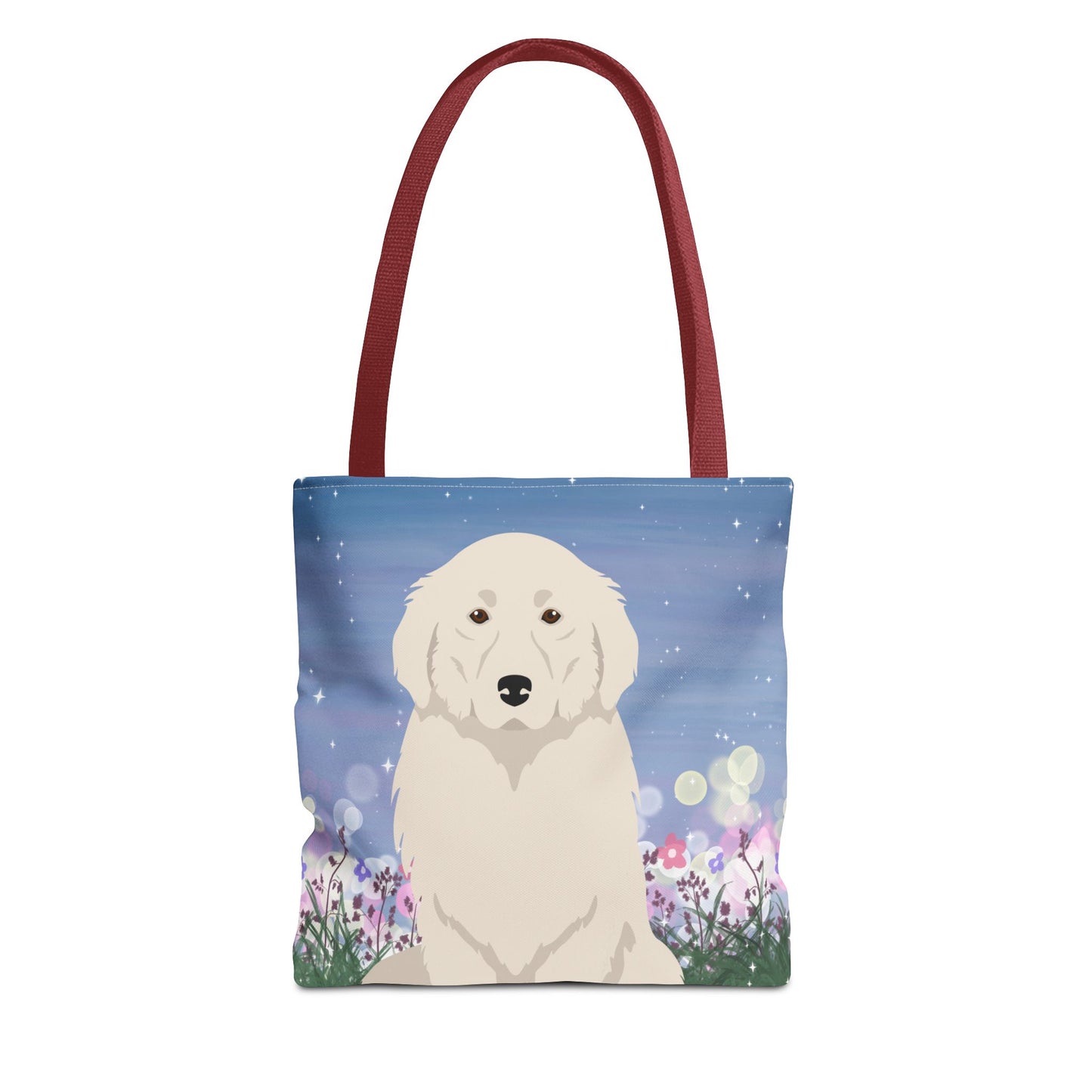 Great Pyrenees Dog Tote Bag 13x13