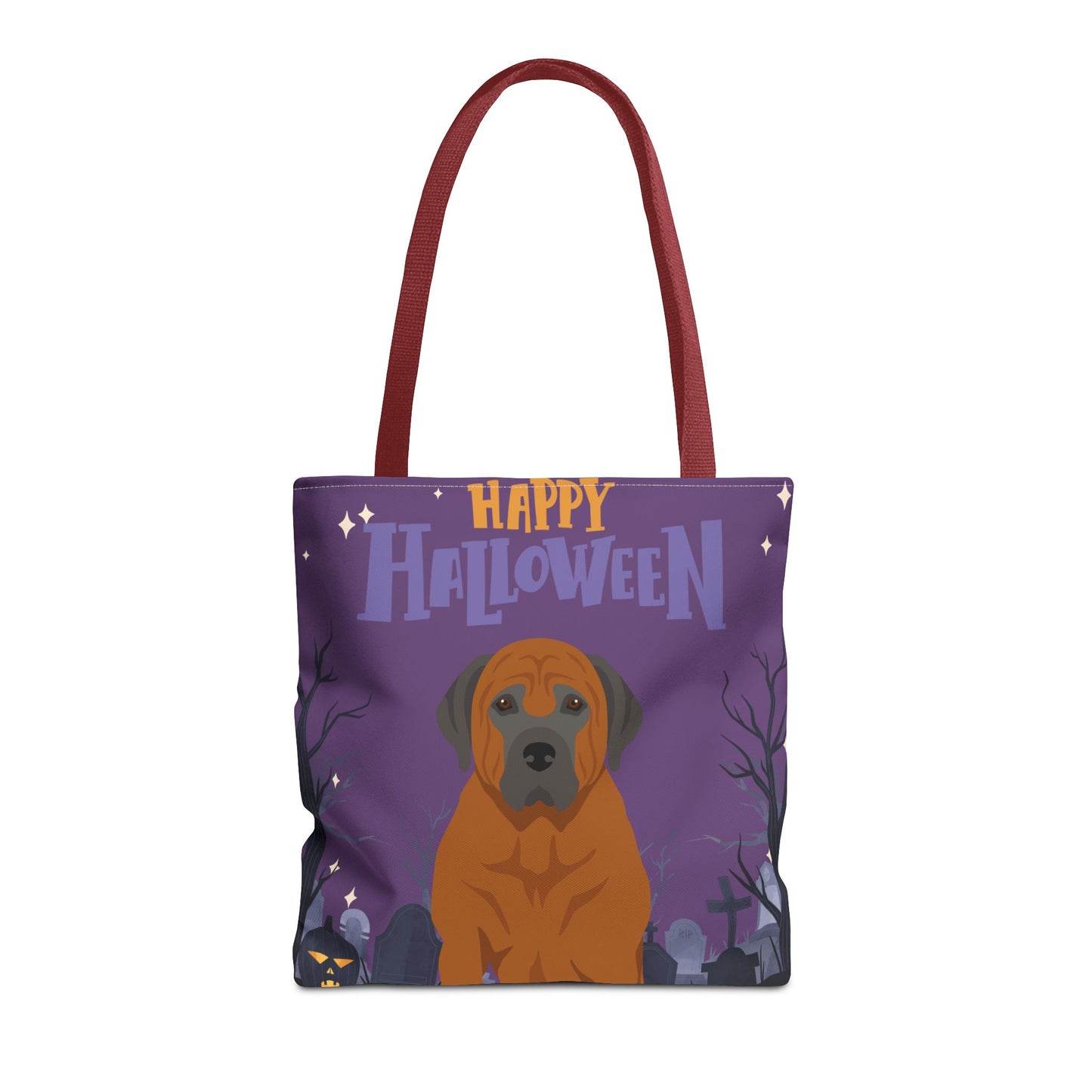 Tosa Inu Dog Happy Halloween Tote Bag 16x16