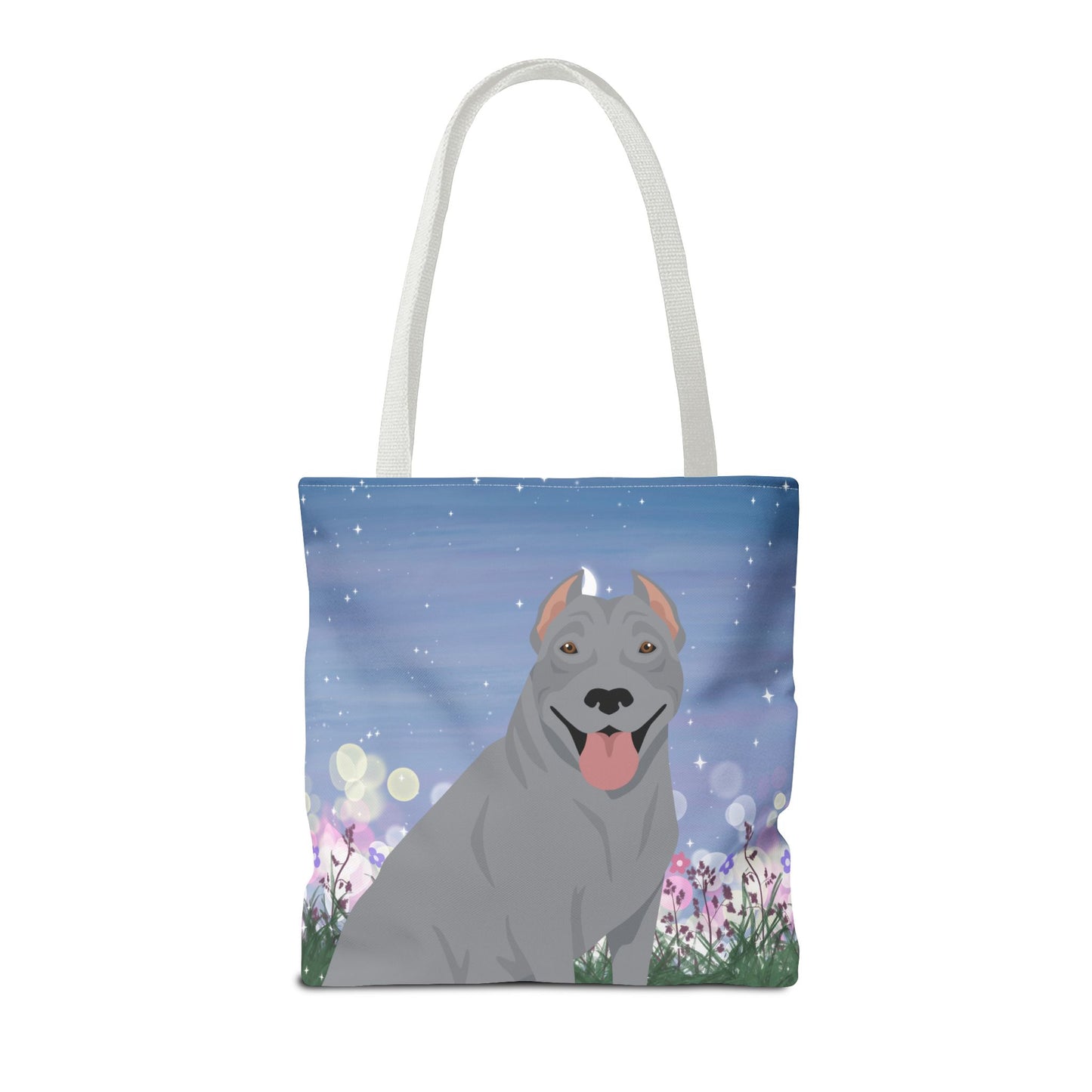 Pit Bull Dog Tote Bag 16x16