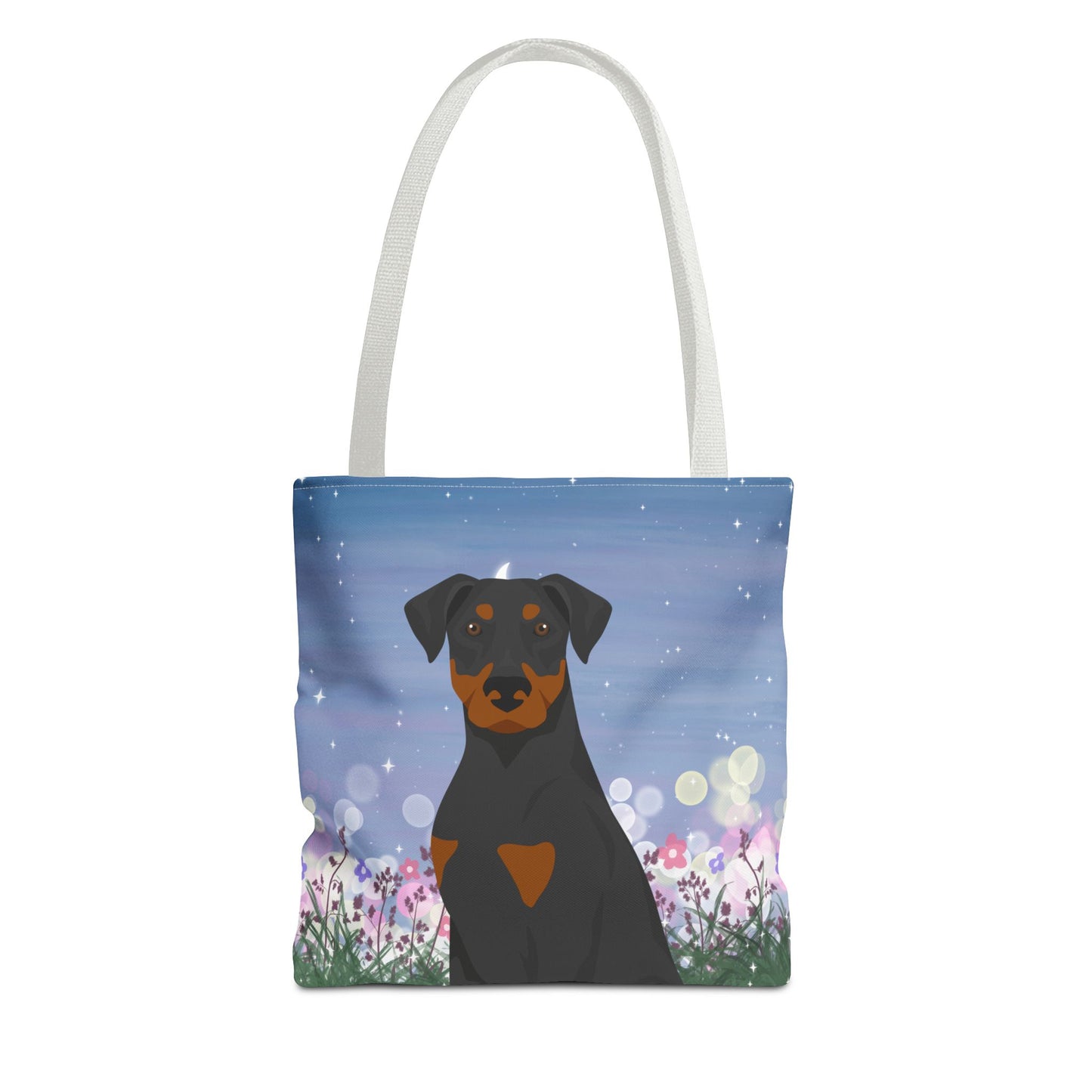 Dobermann Pinscher Dog Tote Bag 13x13