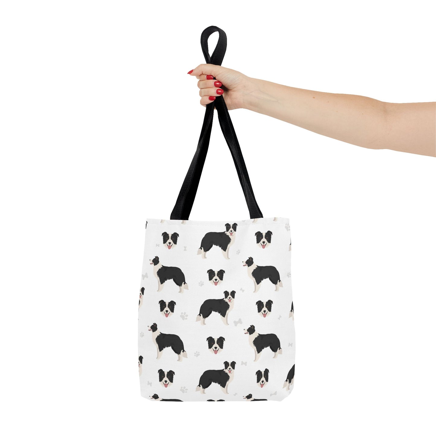 Border Collie Dog Tote Bag, Border Collie Dog Mom Gift