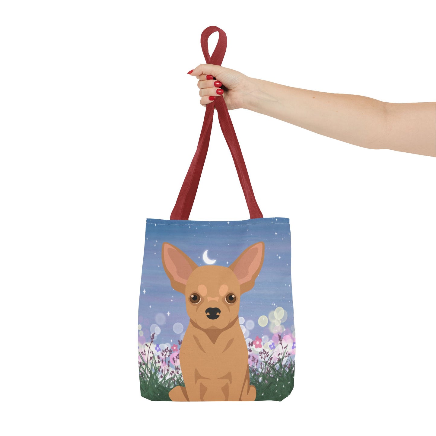Chihuahua Dog Tote Bag 13x13