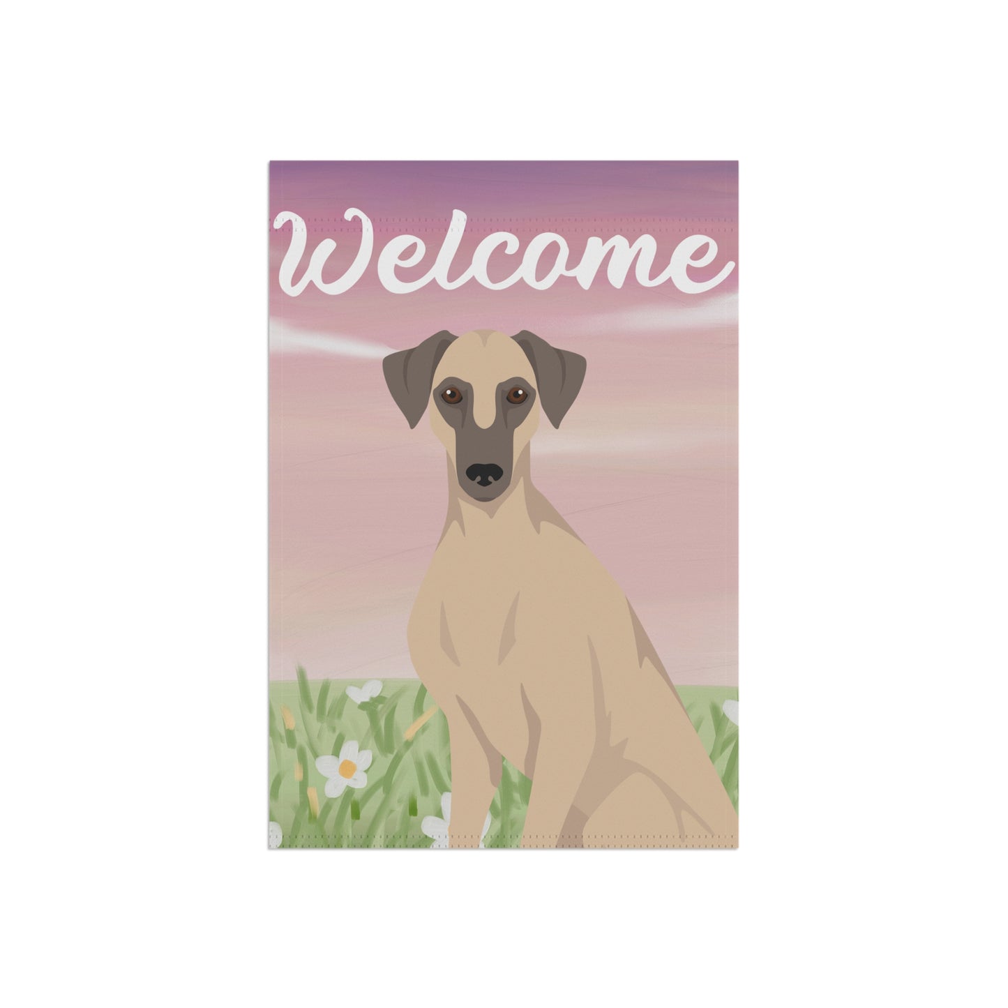 Sloughi Dog Welcome Garden Flag