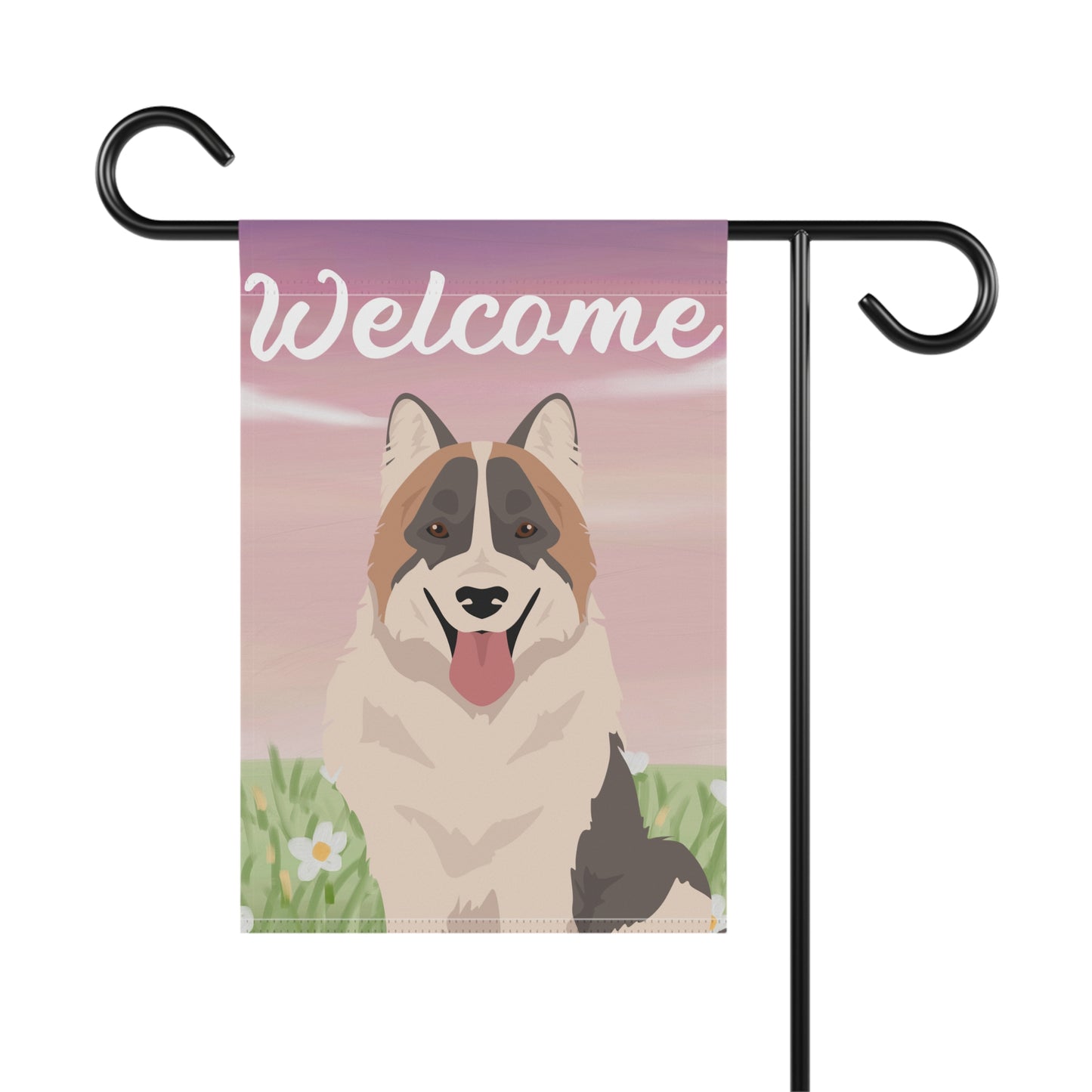 Thai Bangkaew Dog Dog Welcome Garden Flag
