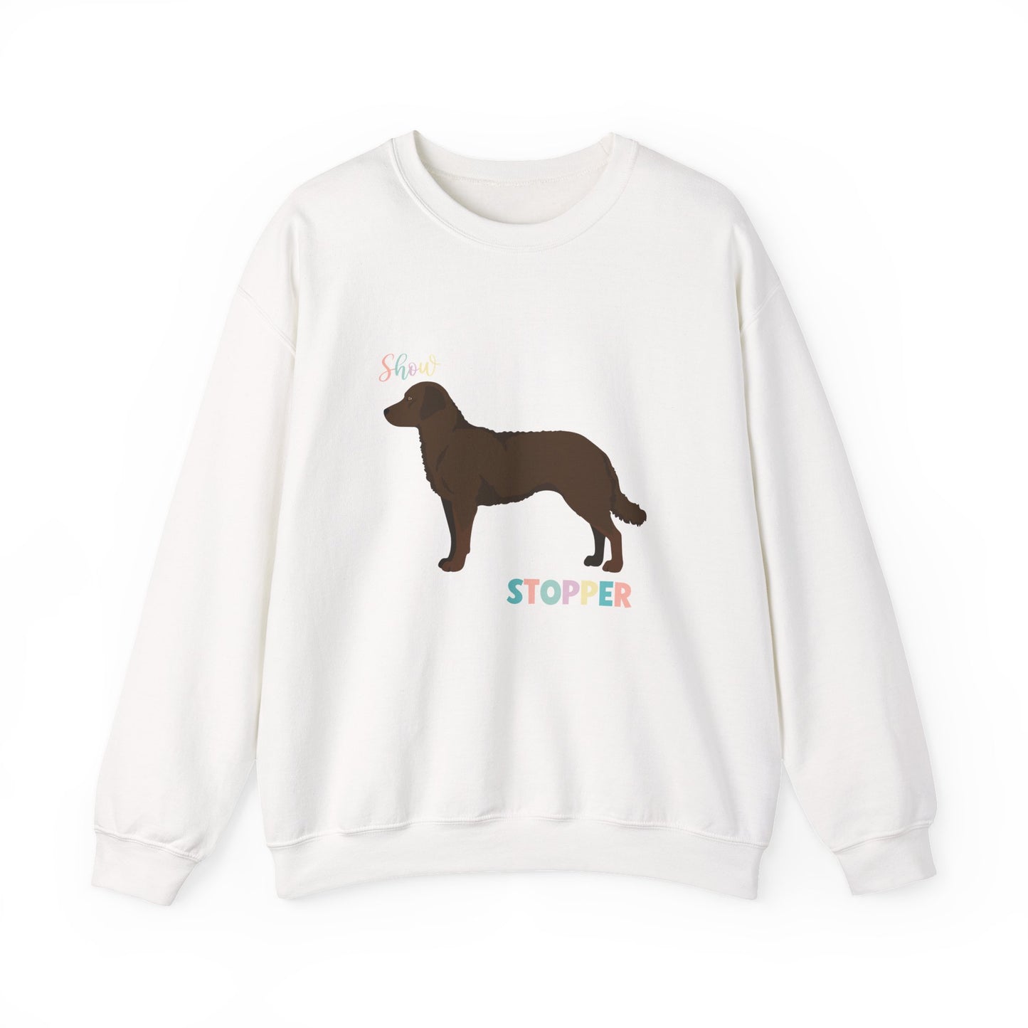 Chesapeake Bay Retriever Dog Unisex Heavy Blend Crewneck Sweatshirt