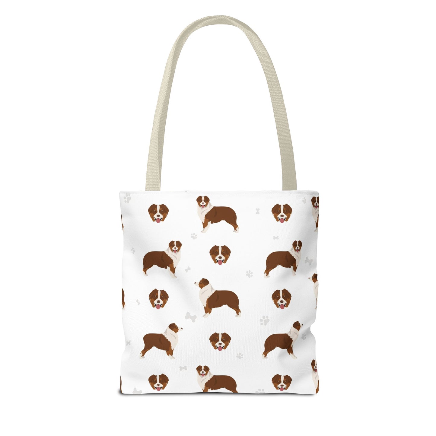 Australian Shepherd Dog Tote Bag, Aussie Dog Mom Gift