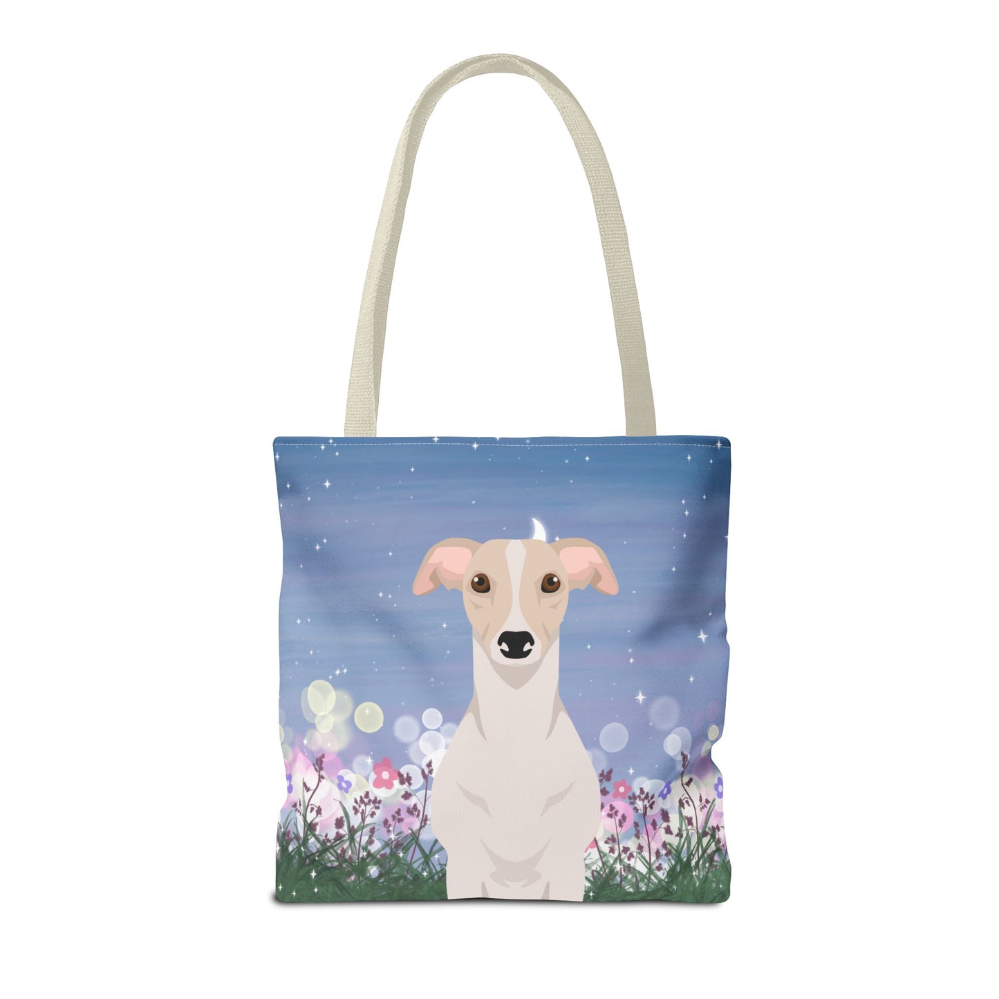 Whippet Dog Tote Bag 16x16