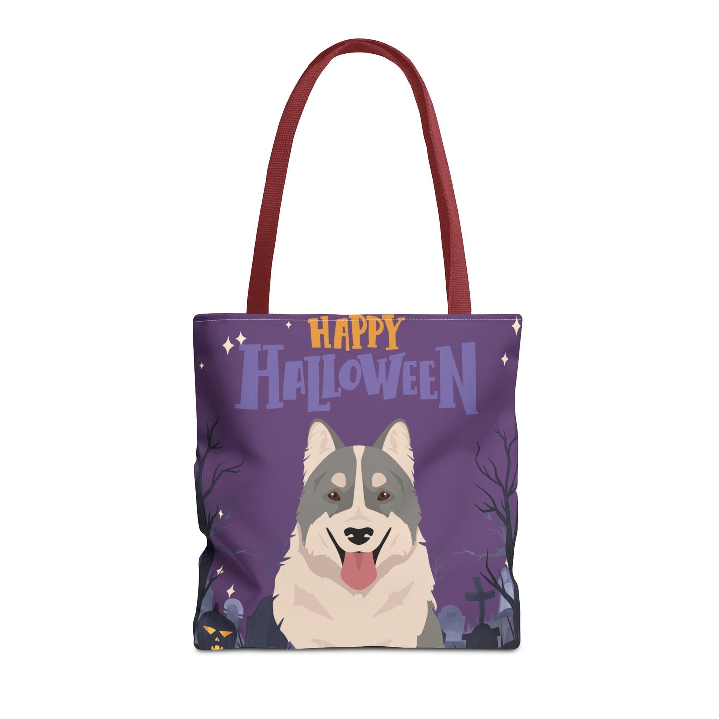 Thai Bangkaew Dog Dog Happy Halloween Tote Bag 16x16