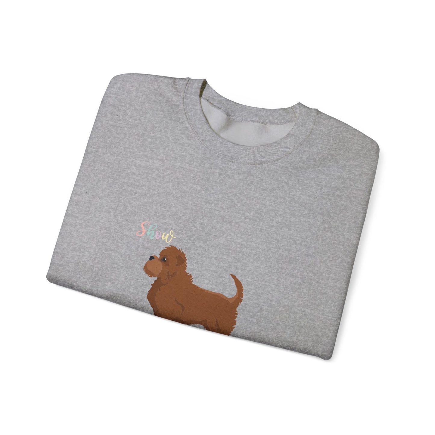 Affenpinscher Dog Unisex Heavy Blend Crewneck Sweatshirt