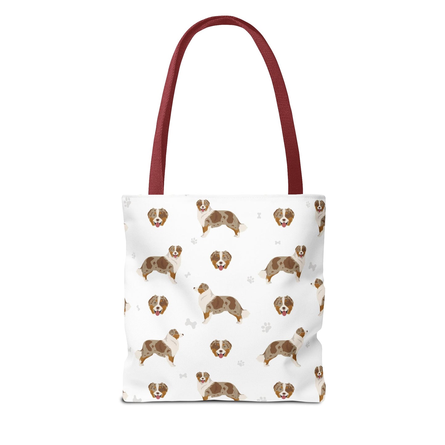 Australian Shepherd Dog Tote Bag, Aussie Dog Mom Gift