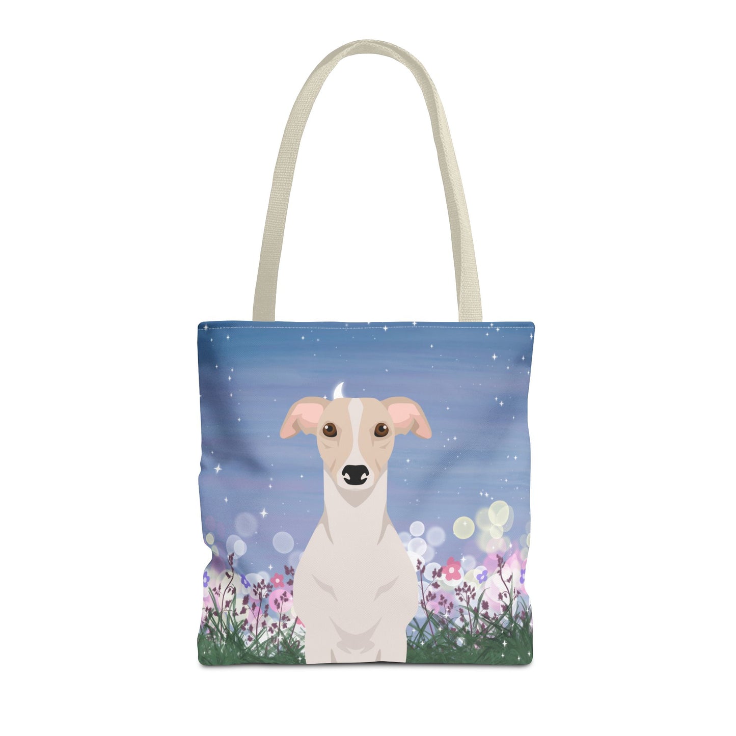 Whippet Dog Tote Bag 16x16