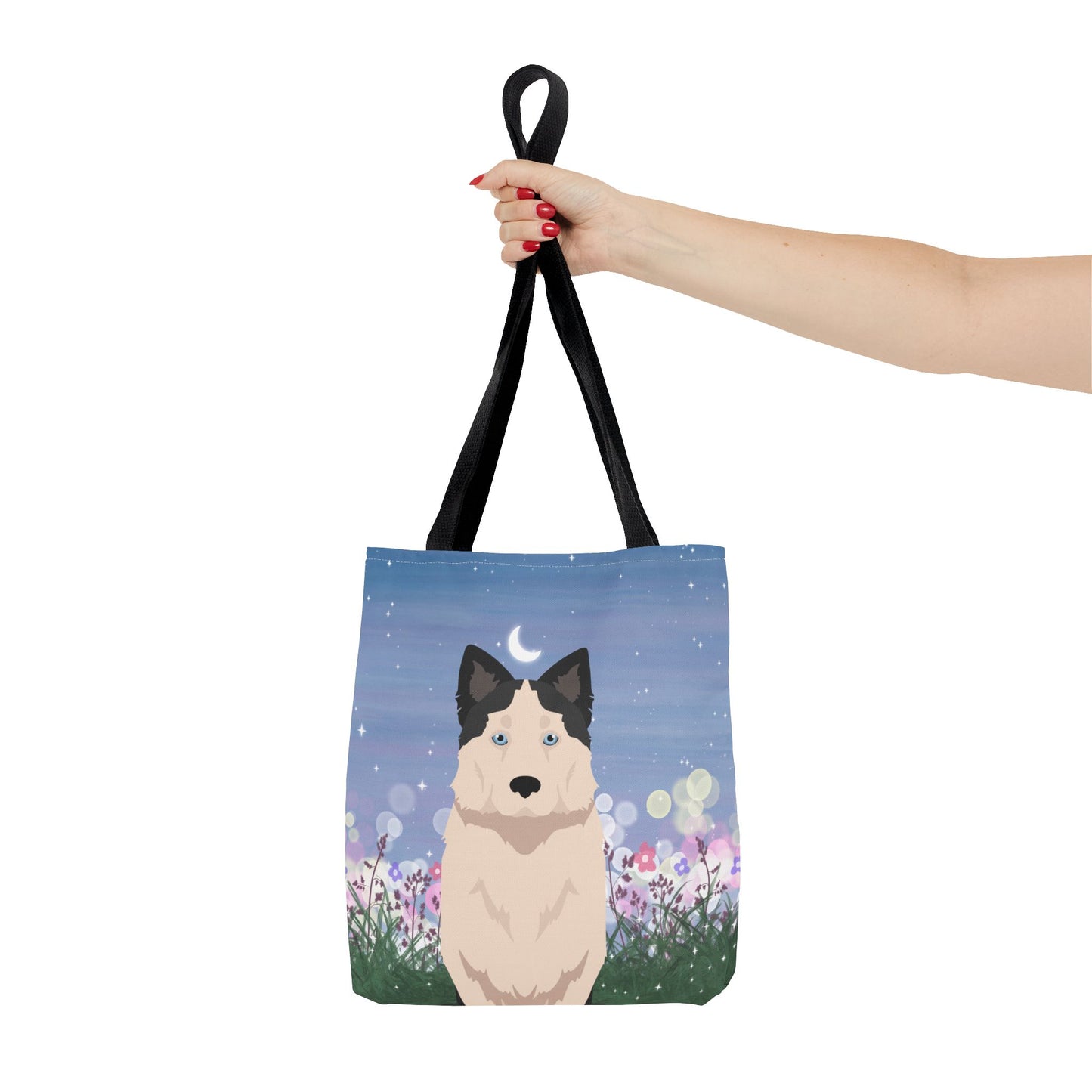Yakutian Laika Dog Tote Bag 13x13