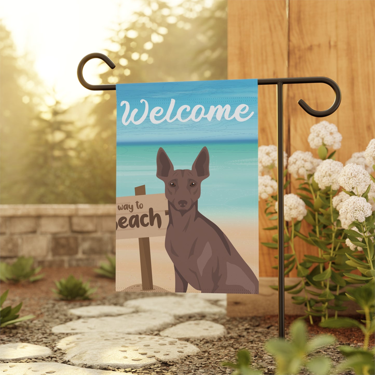 Peruvian Inca Orchid Dog Garden Flag