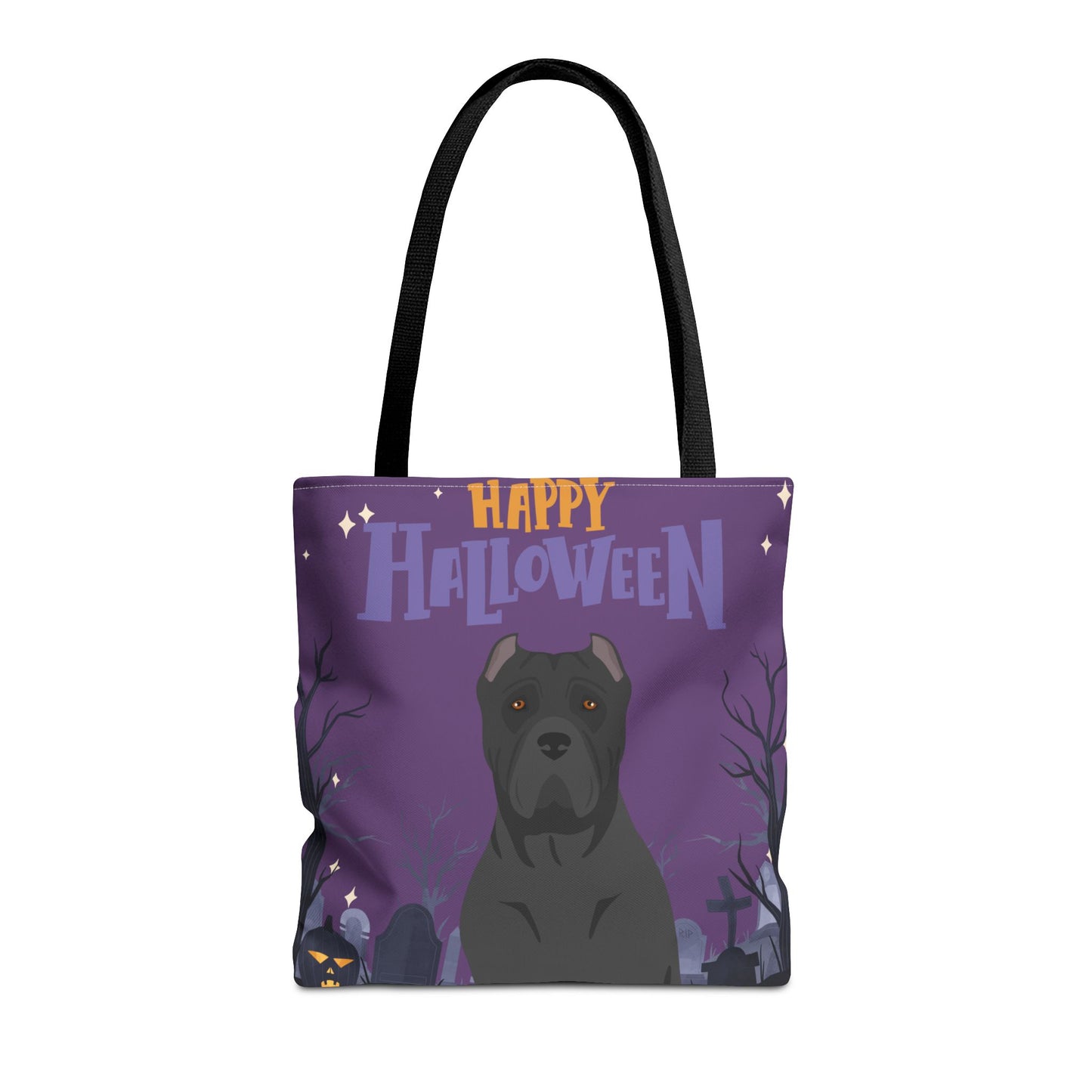 Cane Corso Dog Happy Halloween Tote Bag 16x16