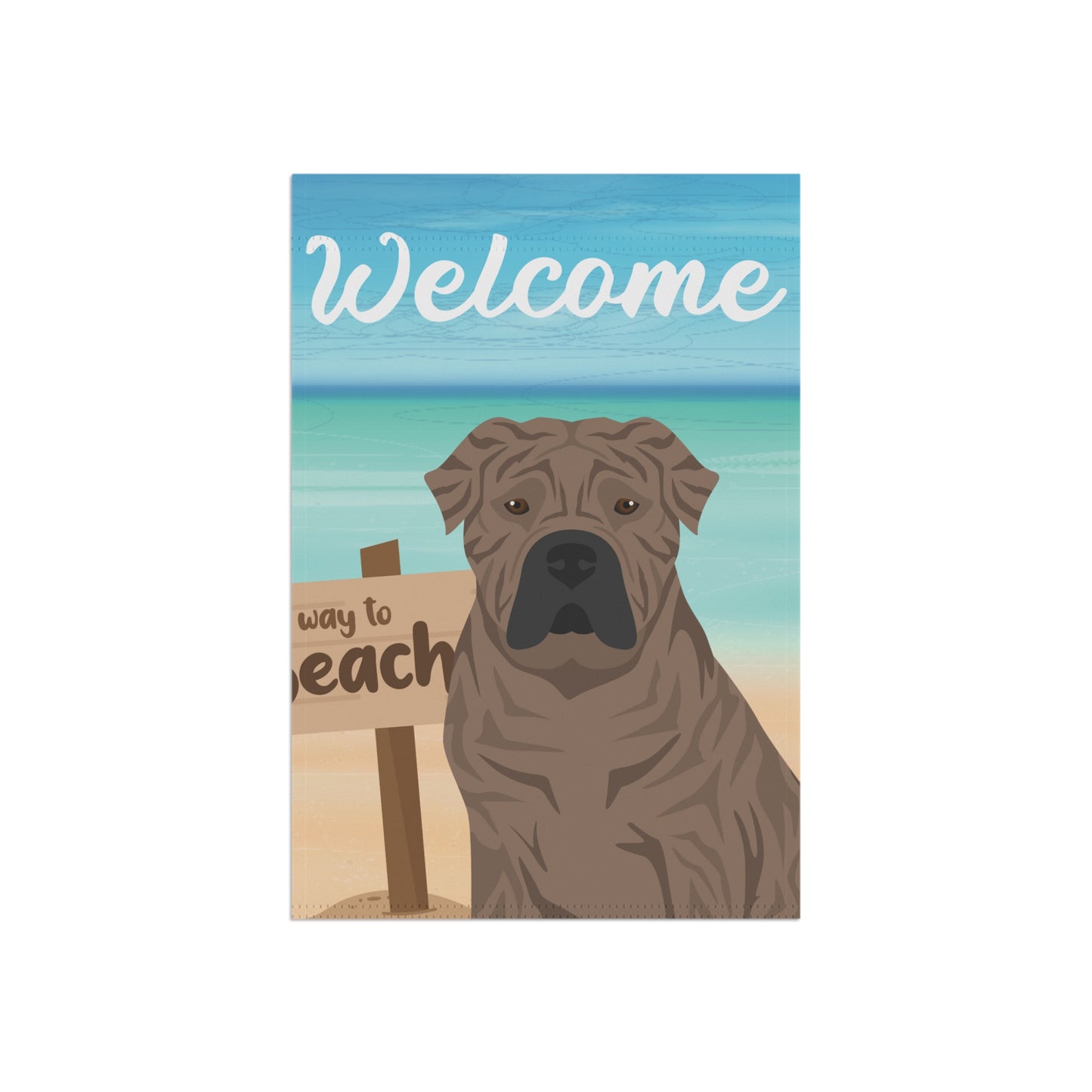 Presa Canario Dog Garden Flag