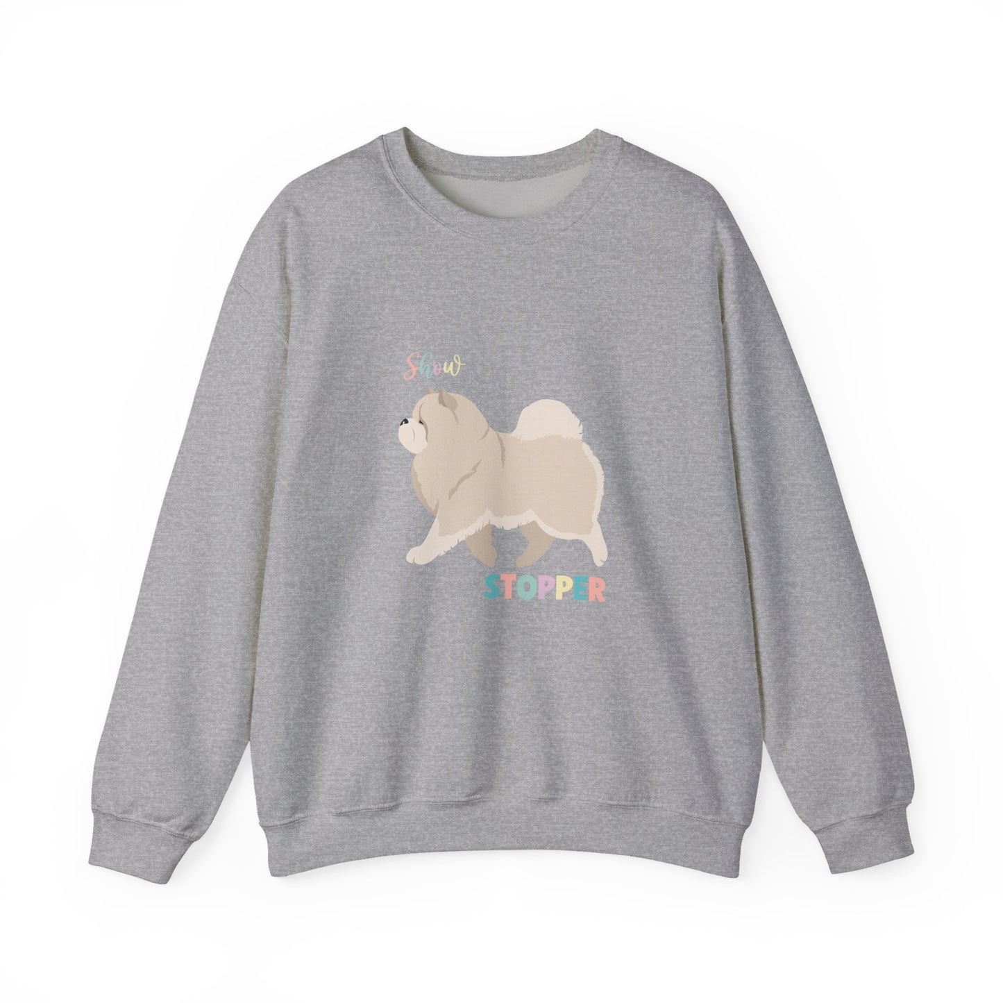 Chow Chow Dog Unisex Heavy Blend Crewneck Sweatshirt