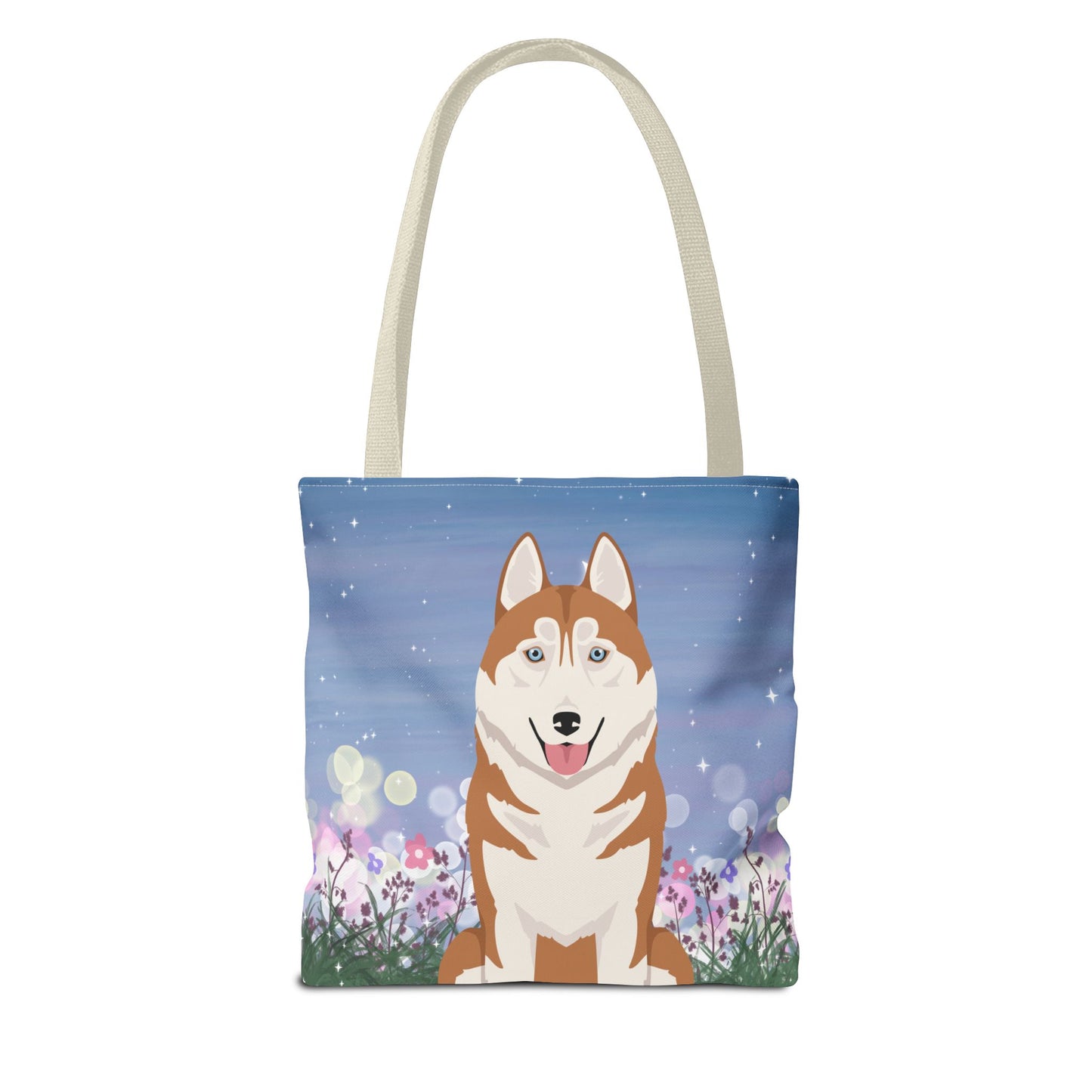 Siberian Husky Dog Tote Bag 13x13
