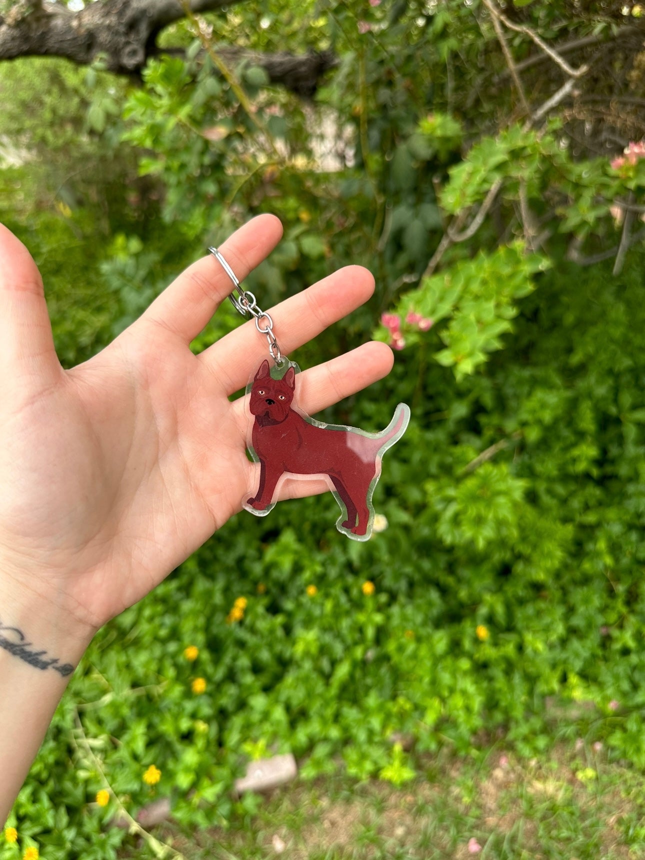 Chongquing Dog 2.5in Acrylic Keychain