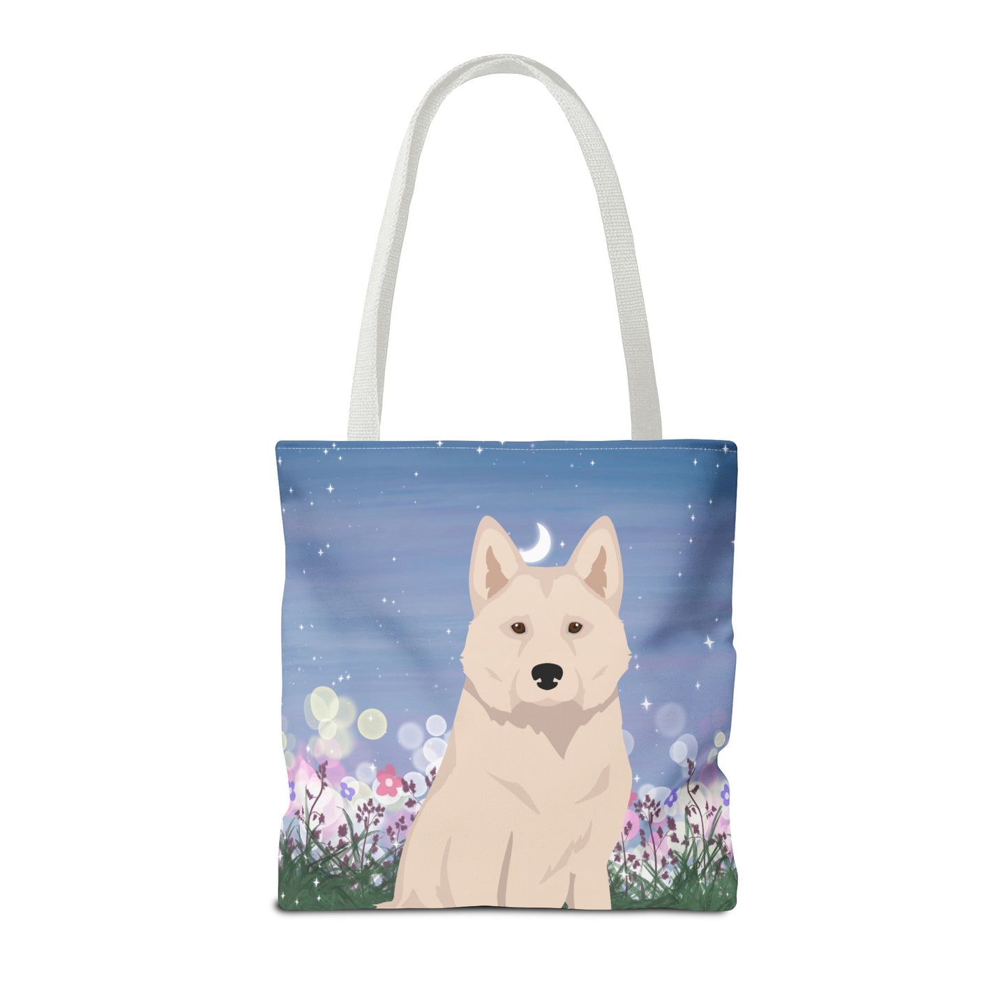 Alaskan Husky Dog Tote Bag 16x16