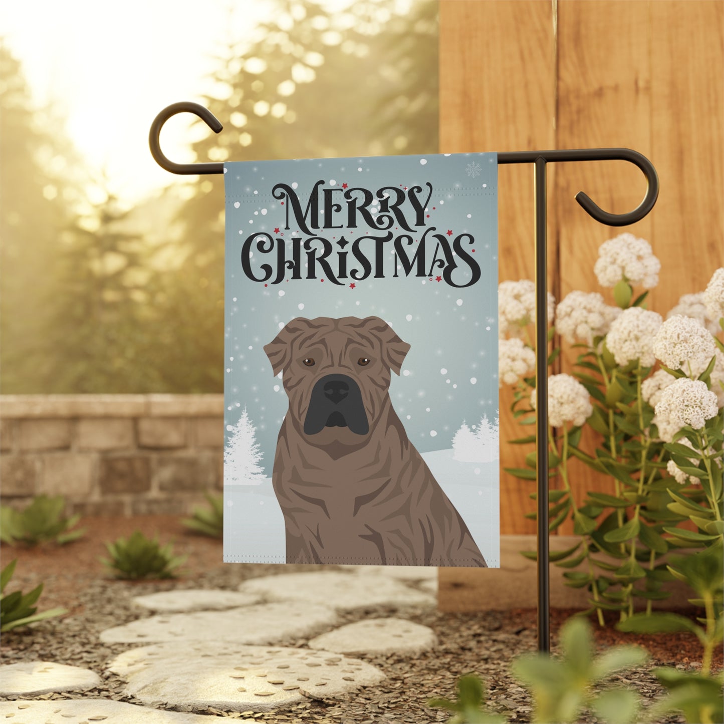 Presa Canario Dog Garden Flag