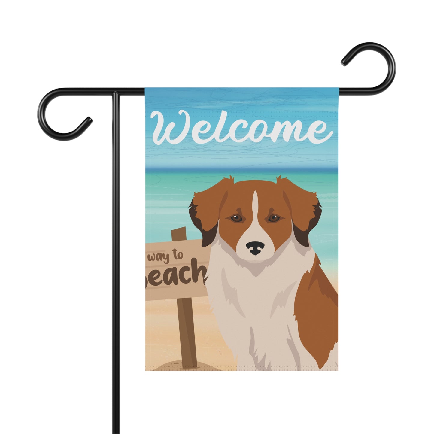 Kromfohrland Dog Garden Flag